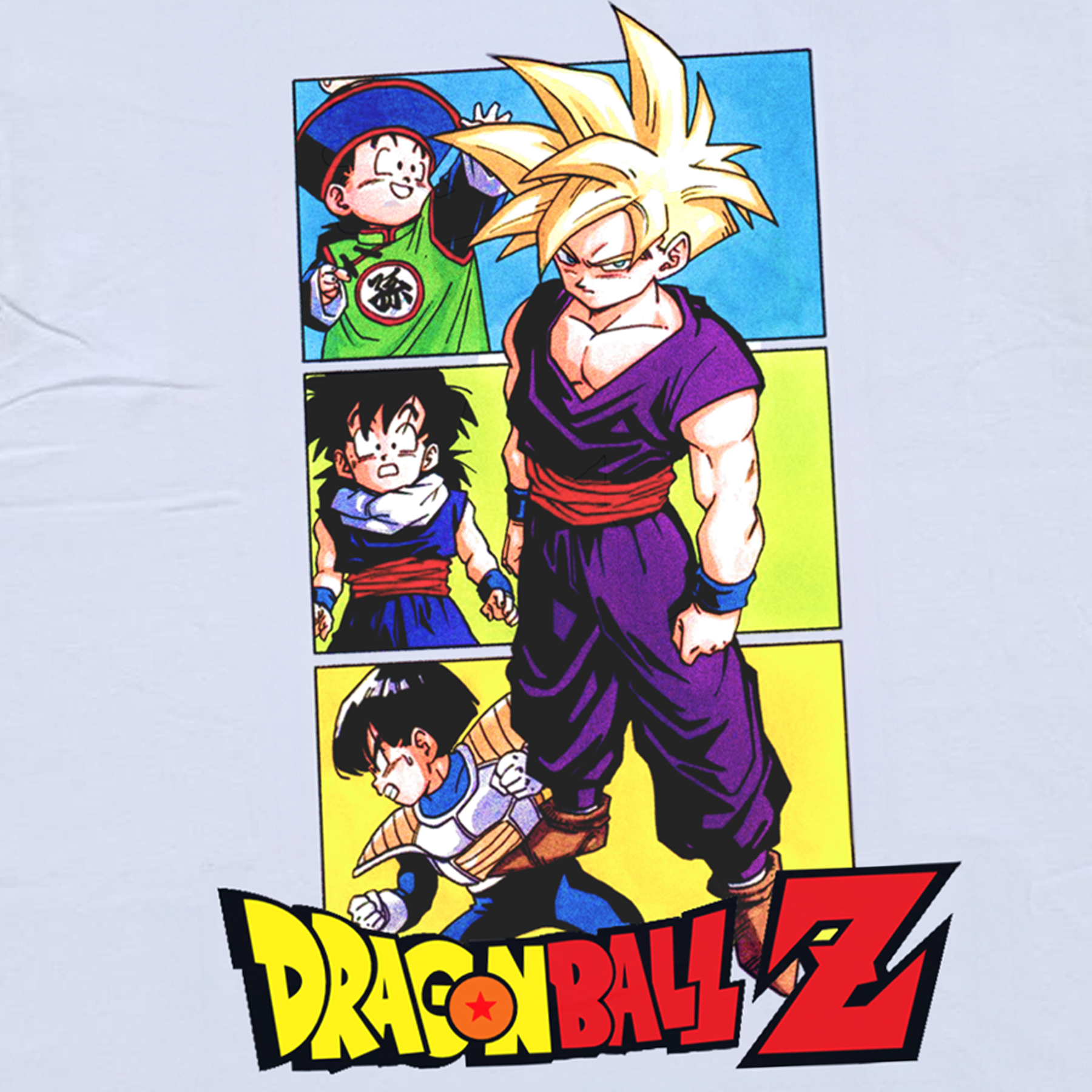 'SON GOHAN' DRAGON BALL Z MERCH HEAVYWEIGHT WHITE T-SHIRT