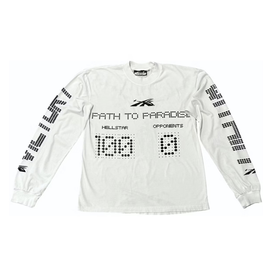 Hellstar Scoreboard L/S T-shirt White