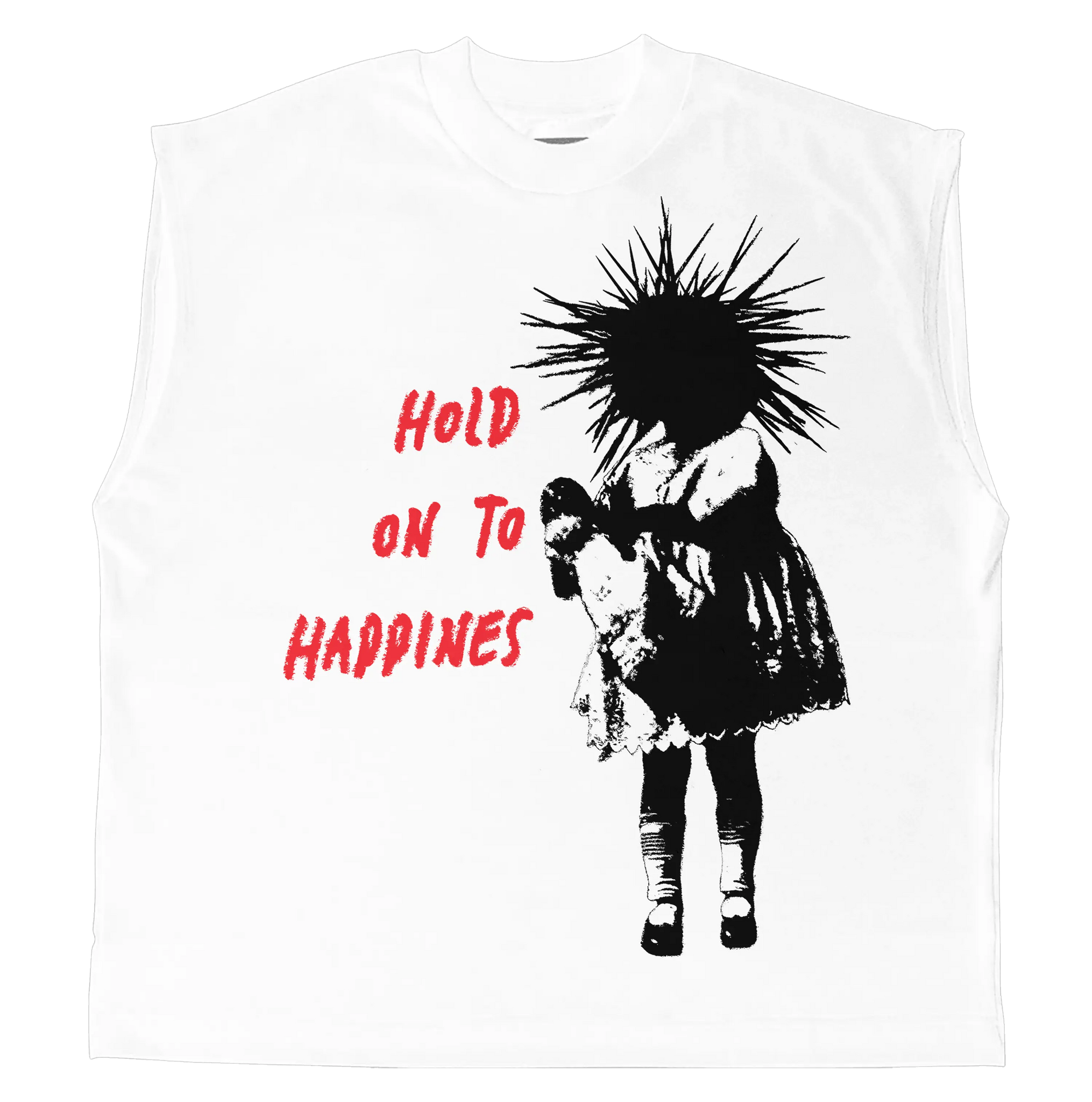 Hold On To Happiness Sleeveless Tee