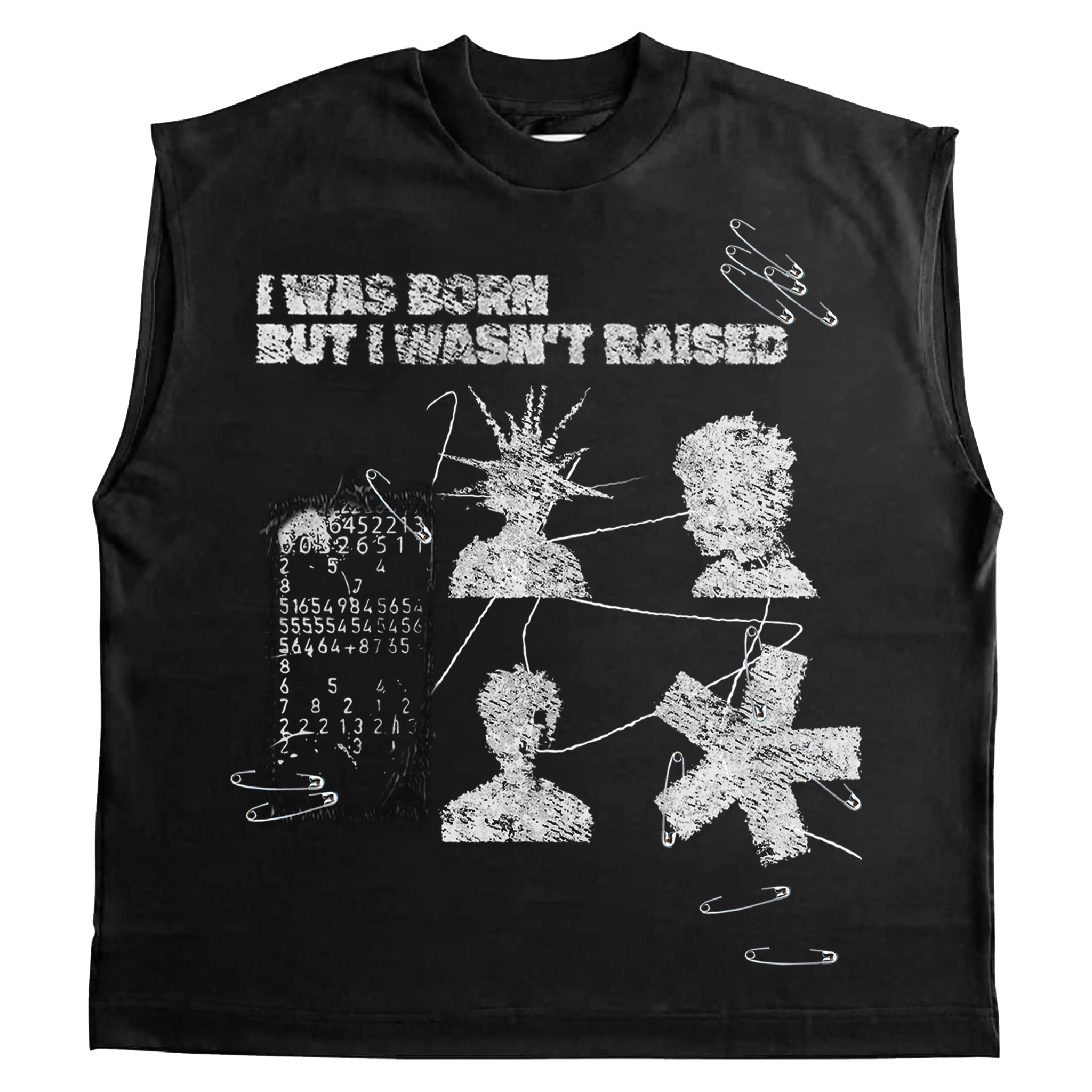 I Was Born Sleeveless Tee