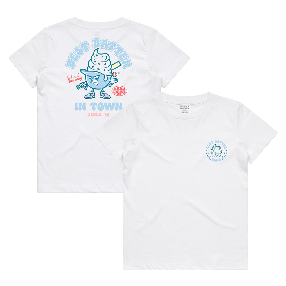 Best Batter Youth Tee - Ice Cream