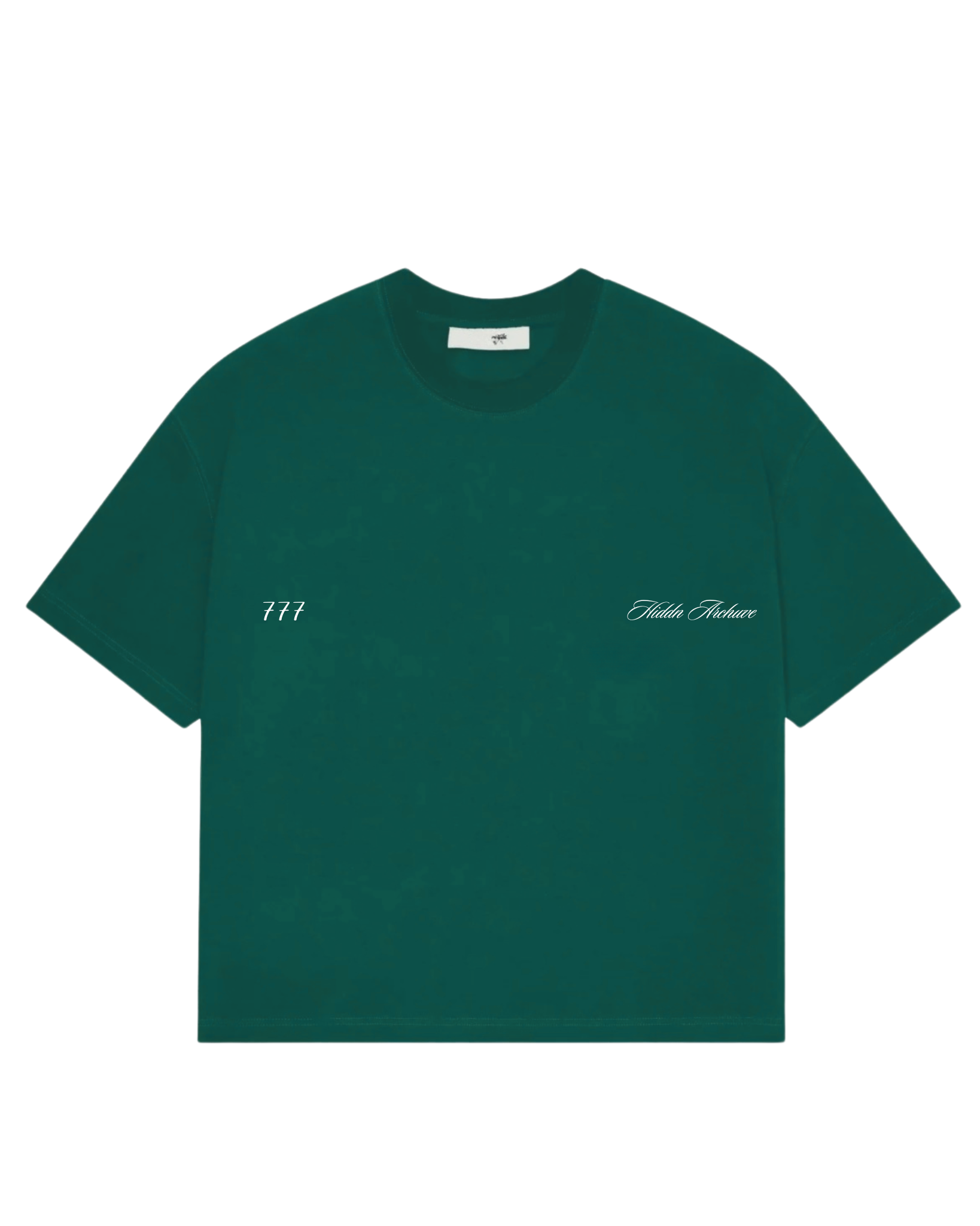 “Project 777” Tee Emerald Green