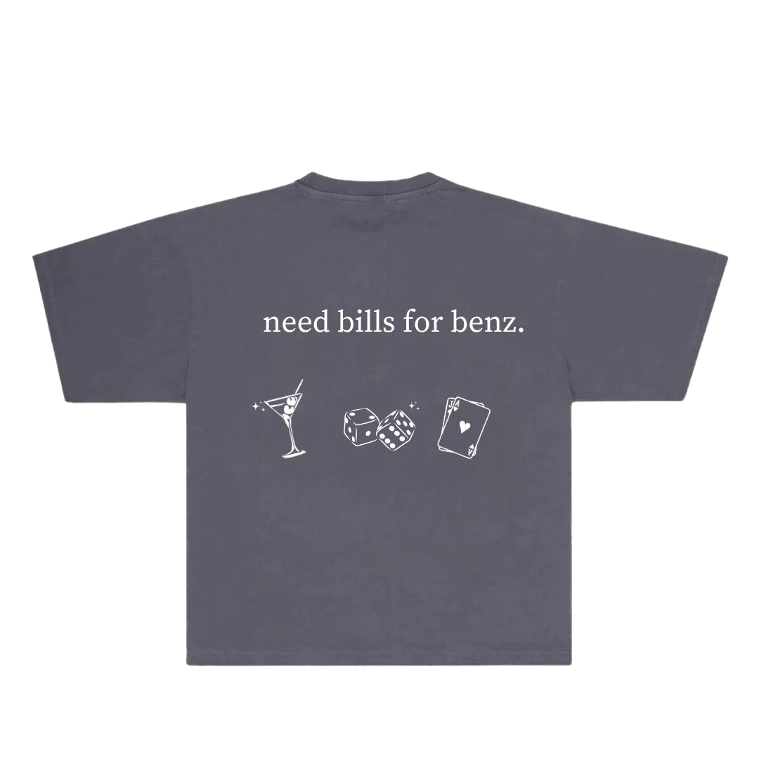 “Bills for Benz” Heavy Weight Graphic Tee