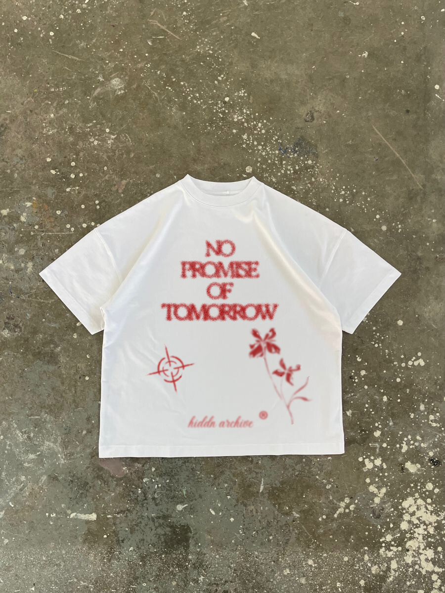 “No promise” Thermal Graphic Tee