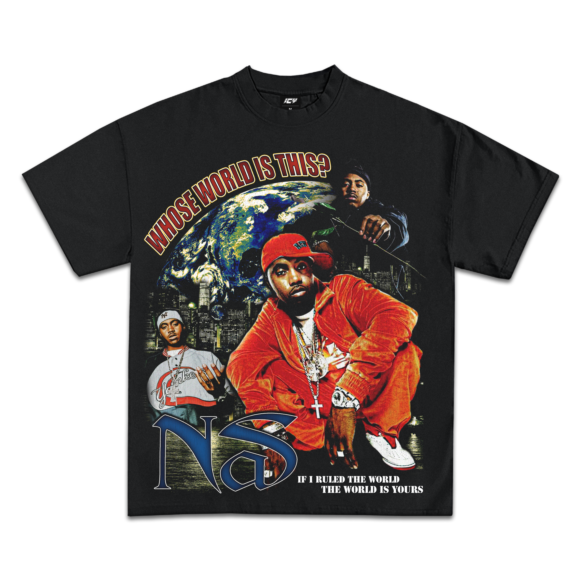 Nas Icy Exclusive Graphic T-Shirt