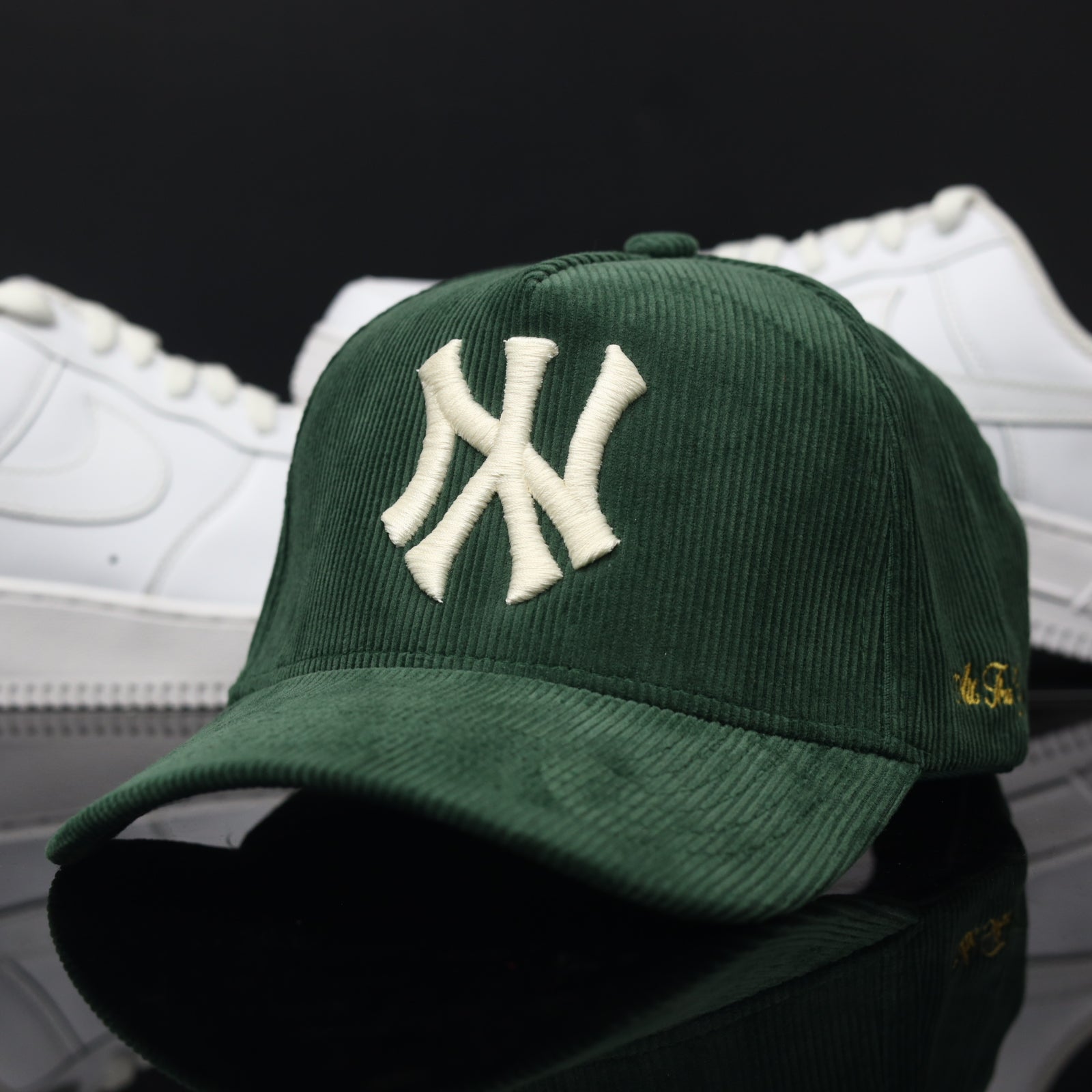 NY Snapback Forest Corduroy