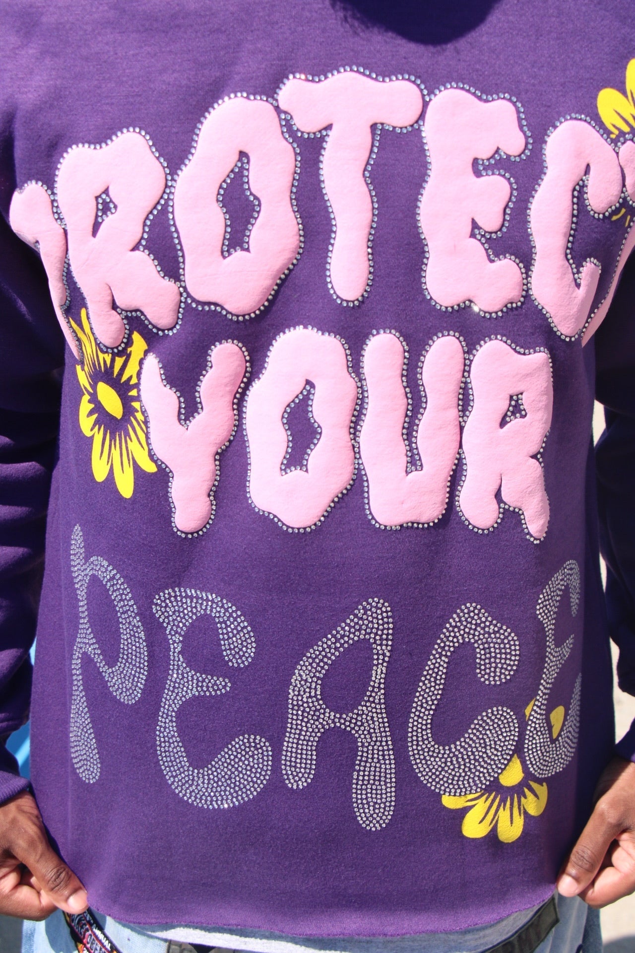 Protect Your Peace Hoodie - Purple