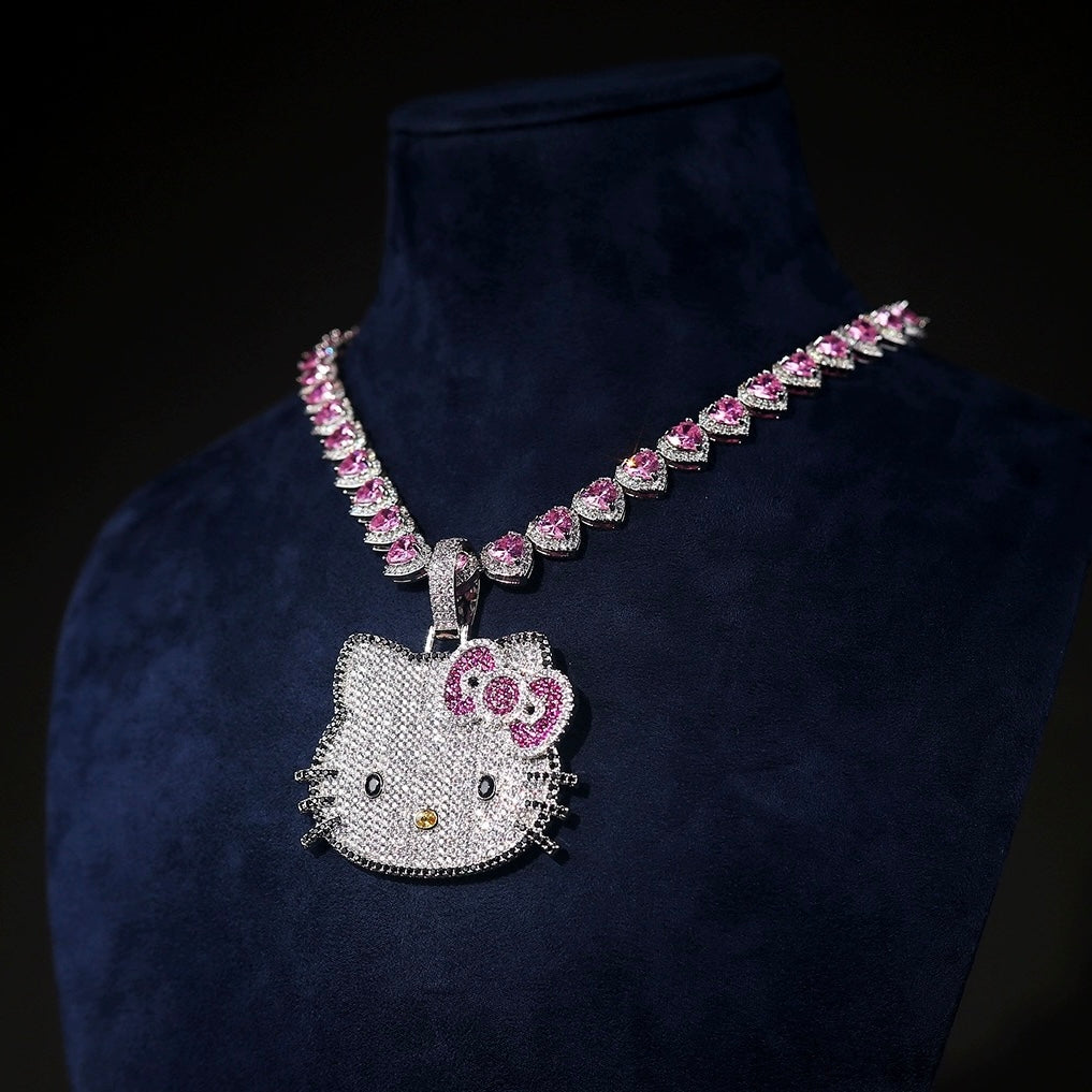 Hello Kitty Sparkly Necklace