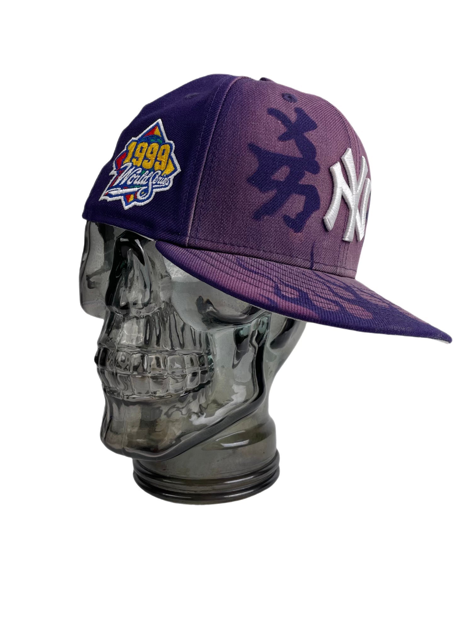 New York Yankees Purple Kanji Fitted