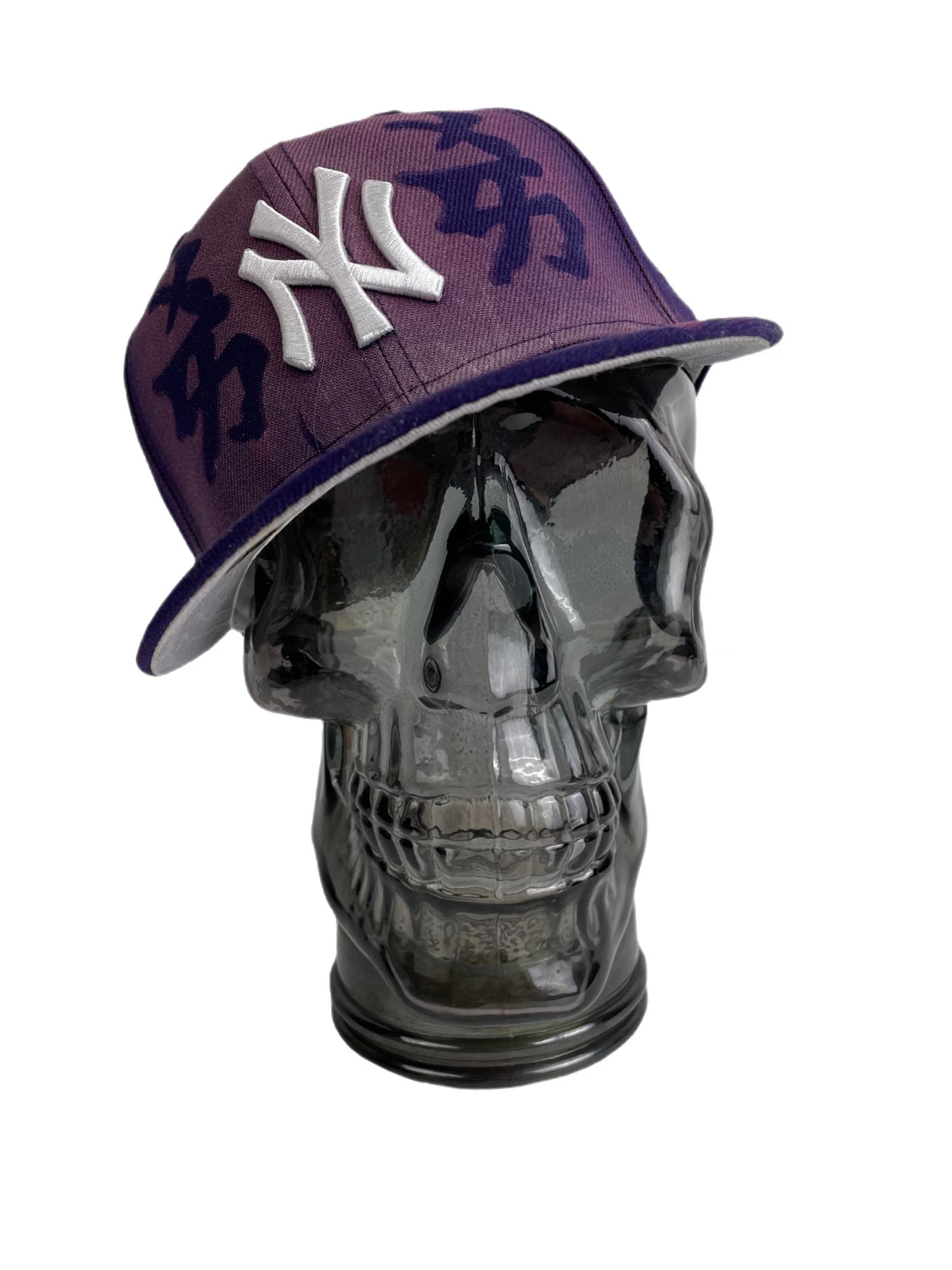 New York Yankees Purple Kanji Fitted