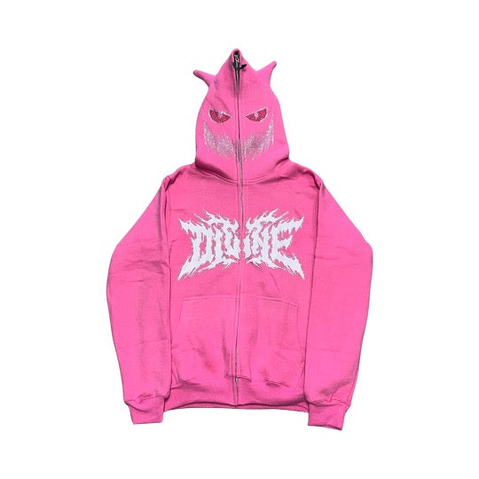 Pink Bat Hoodie