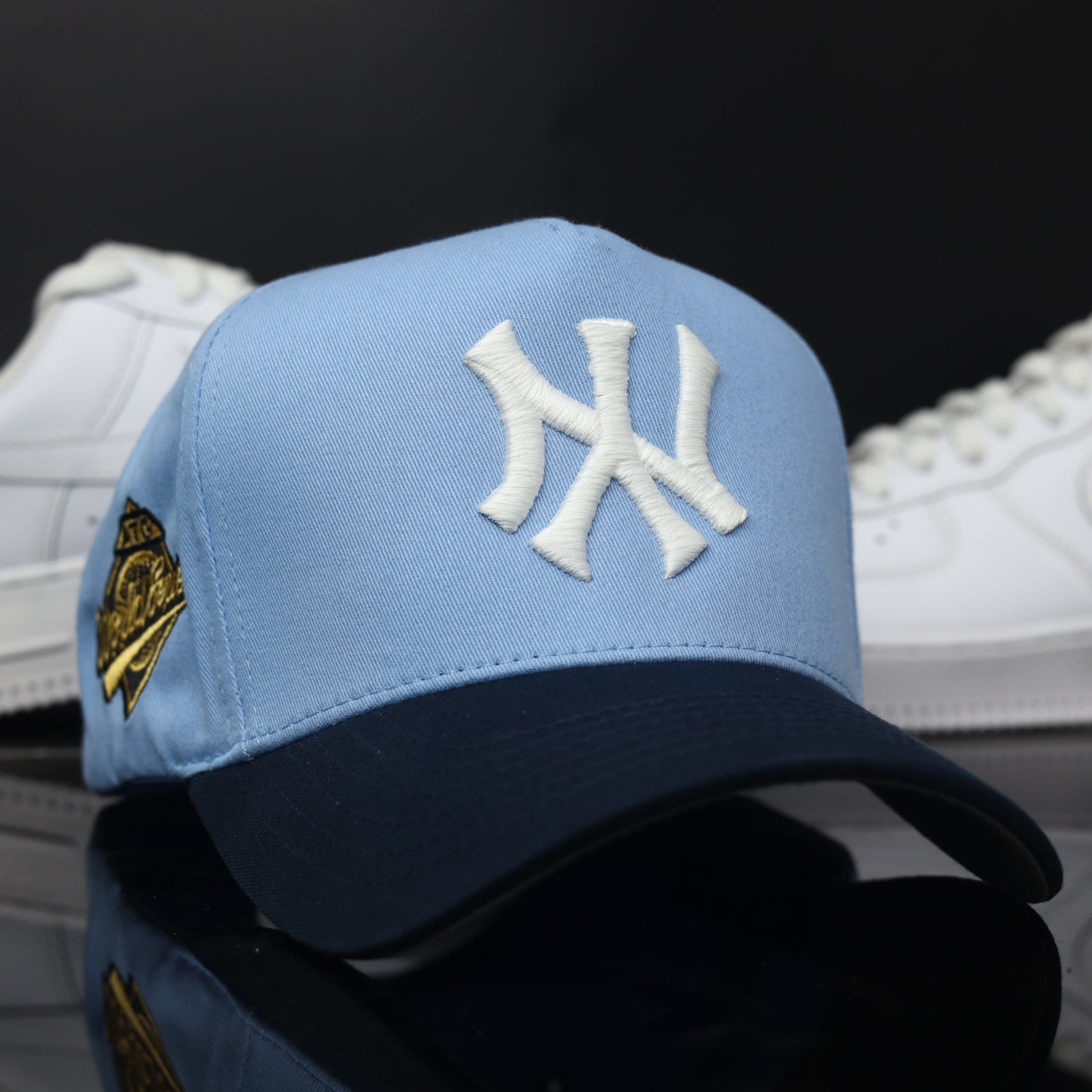 5 Panel NY Snapback Baby Navy