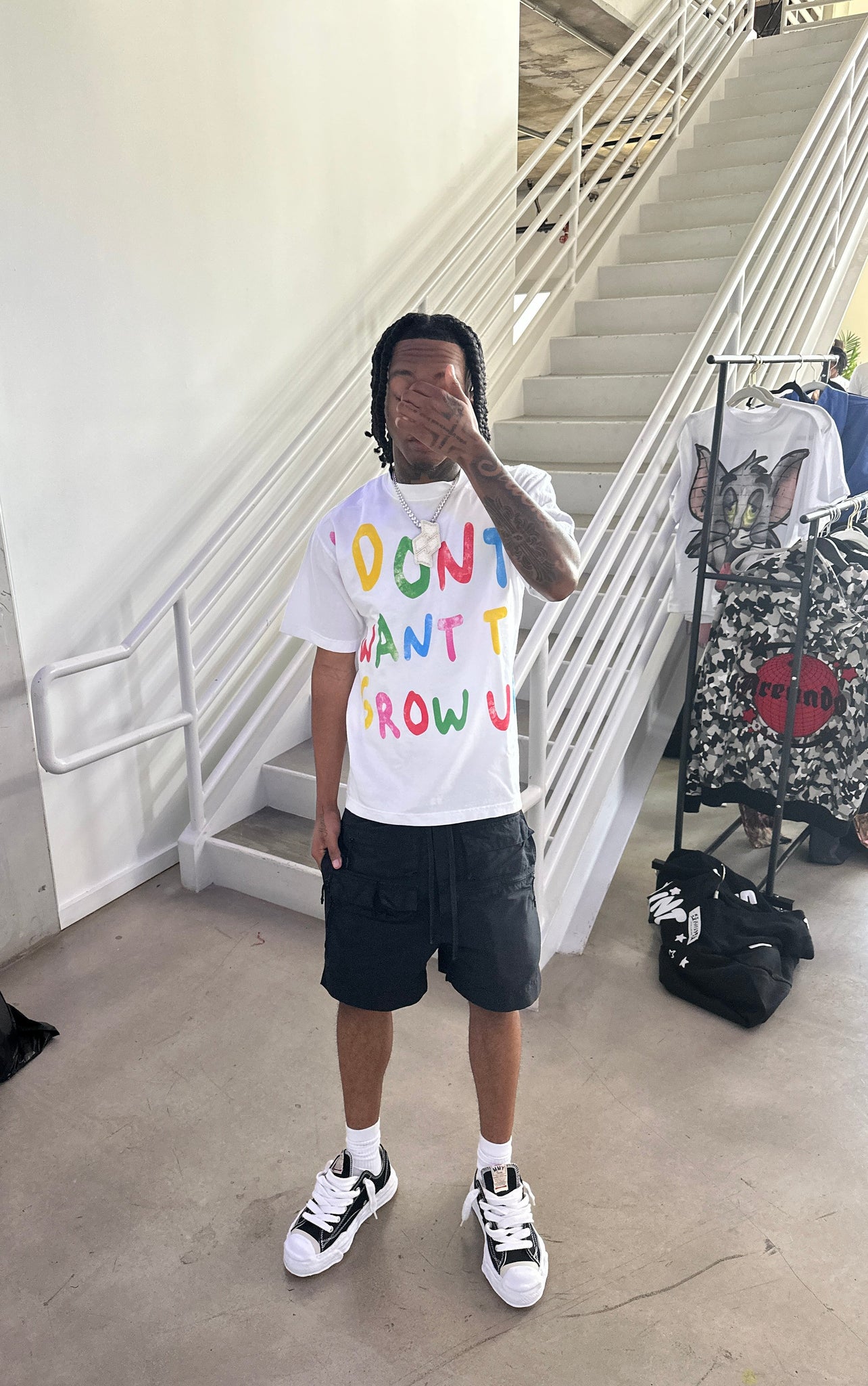 "I DONT WANT TO GROW UP" TEE