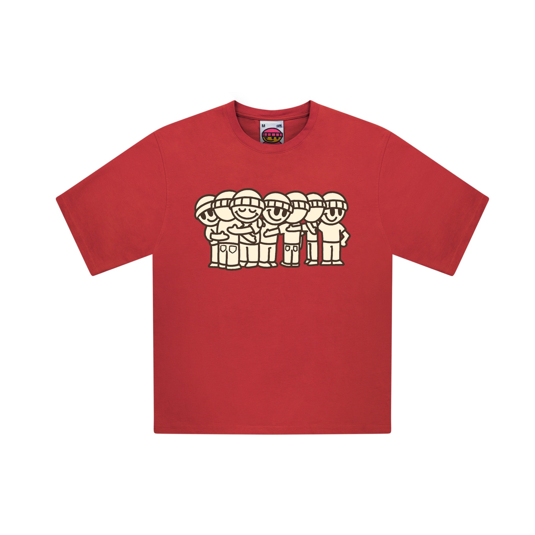 The big hug Wilfried Red tee