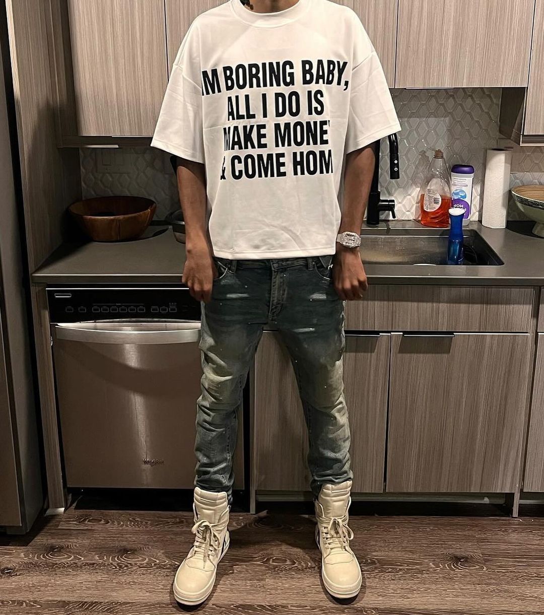 I’m boring baby Tee