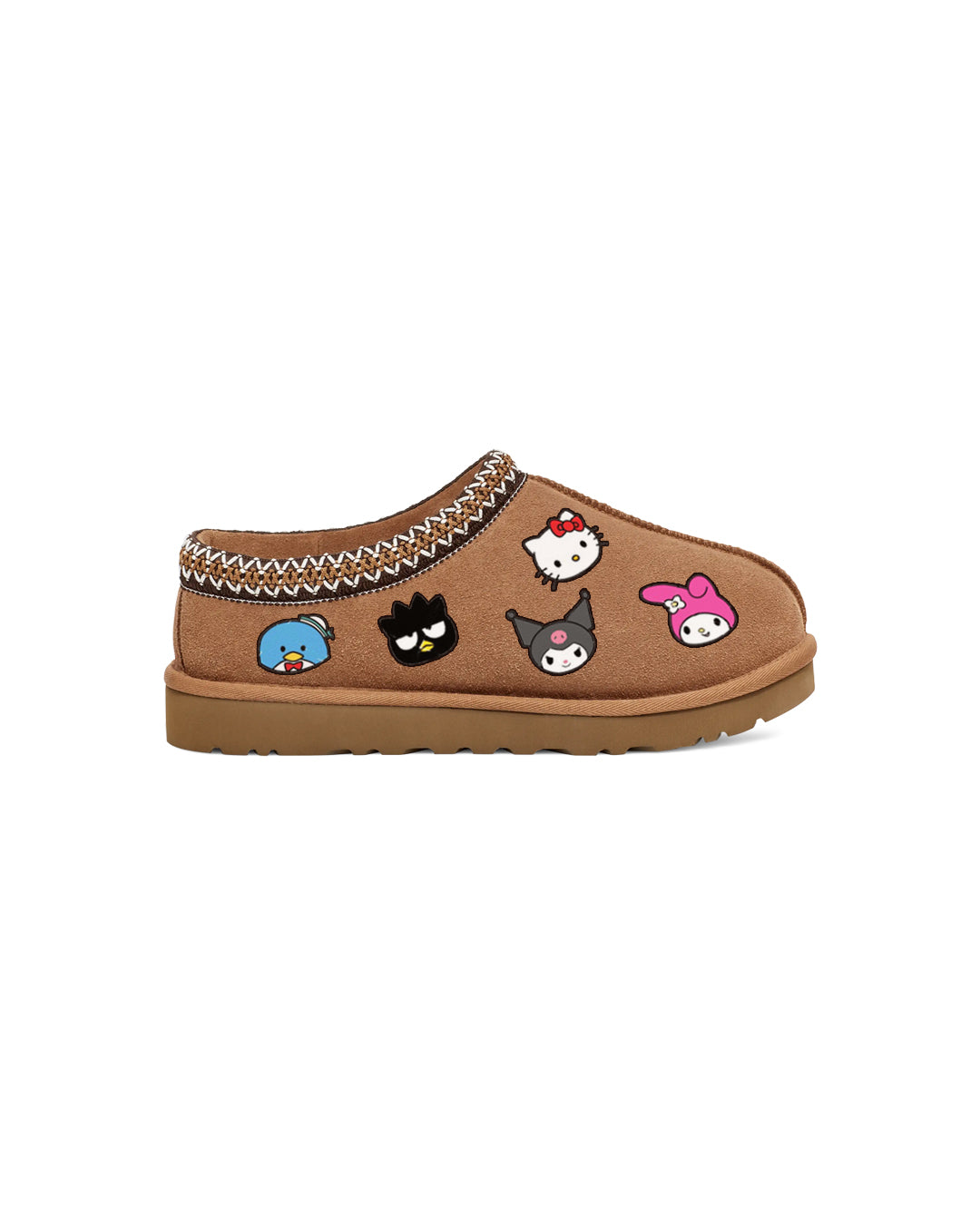 "KlTTY & FRlENDS" Mocha Slippers