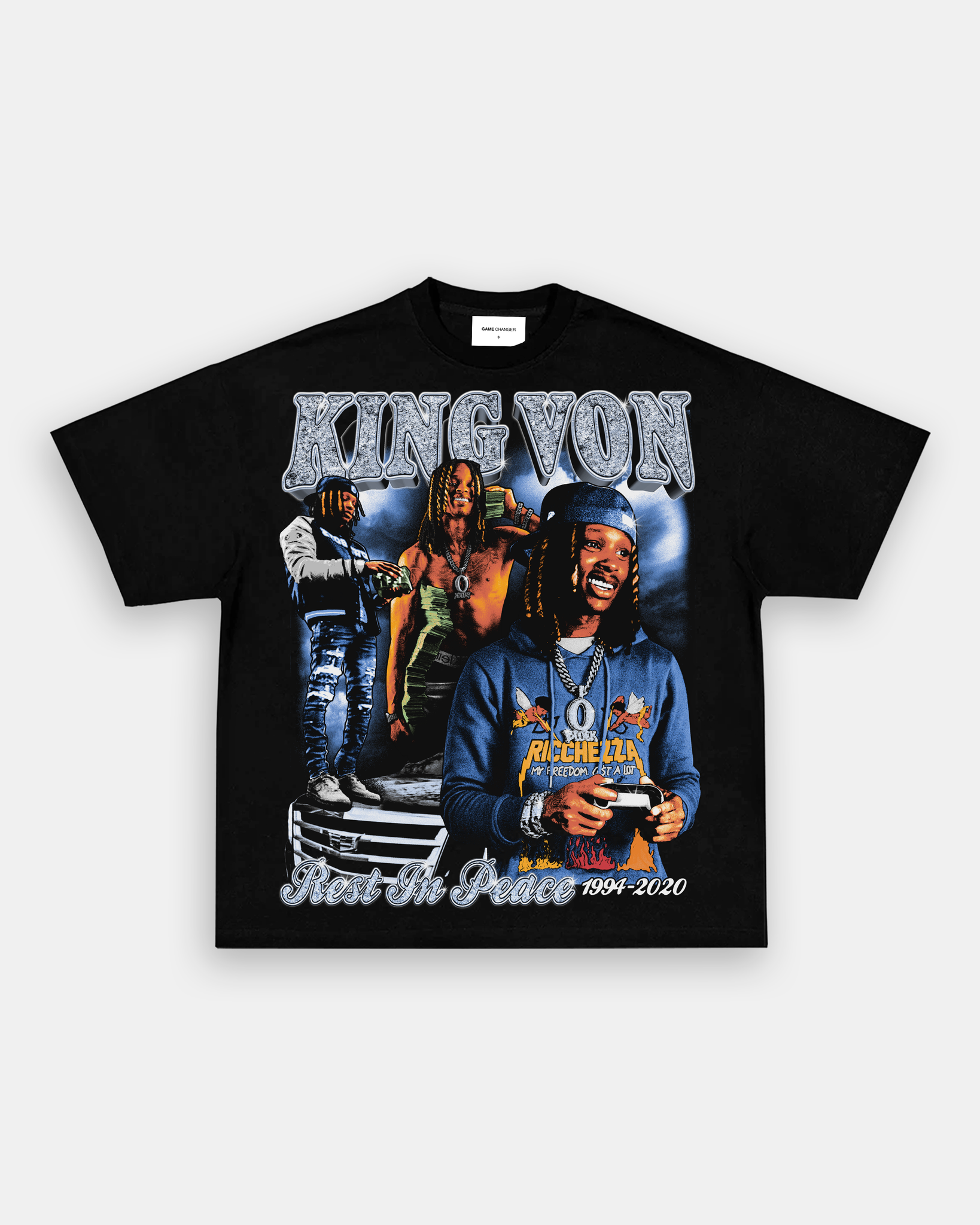 KING VON 2 TEE