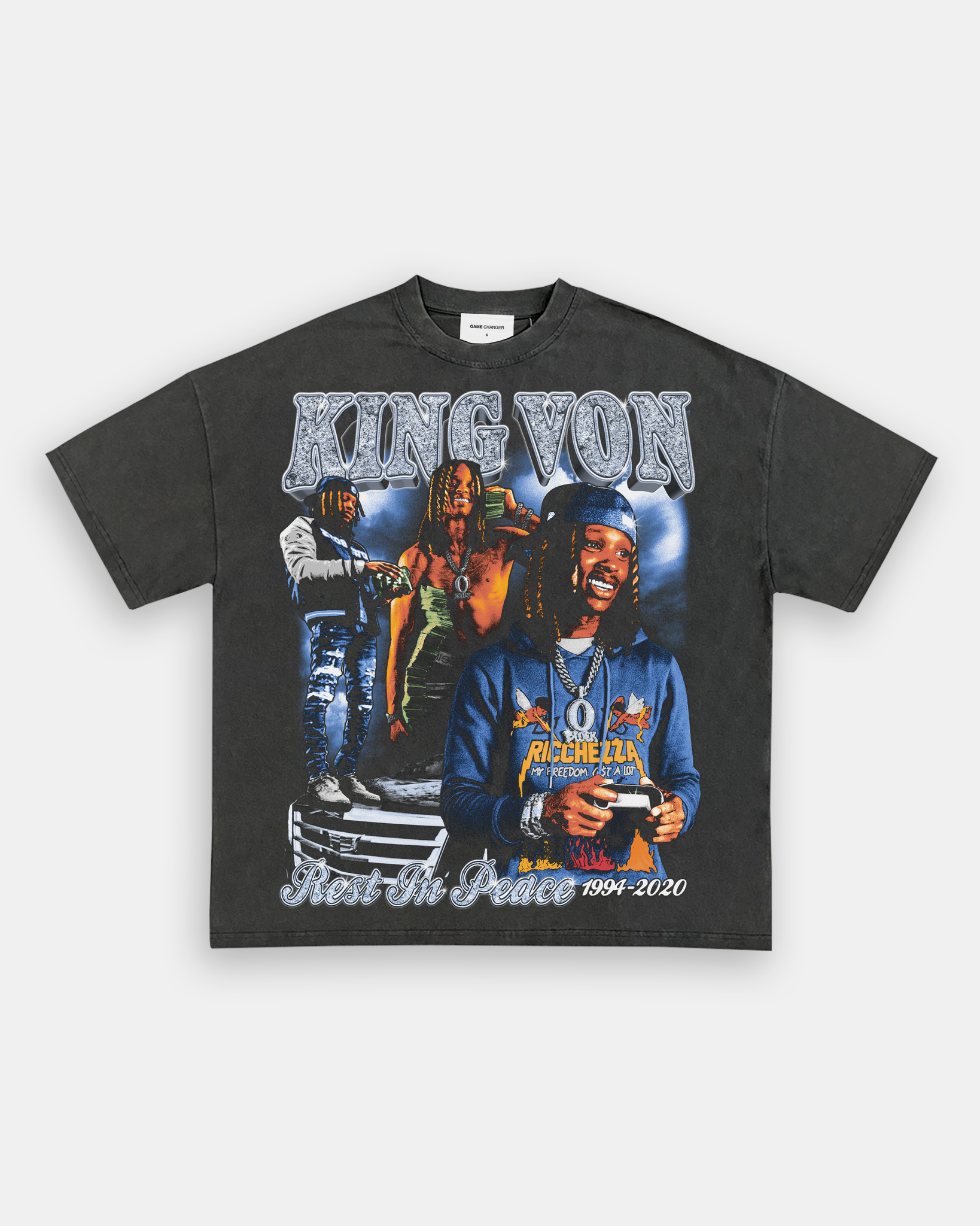 KING VON 2 TEE