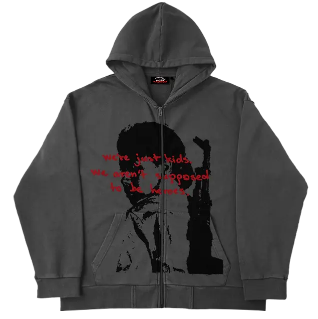 Kids At War Zip Up