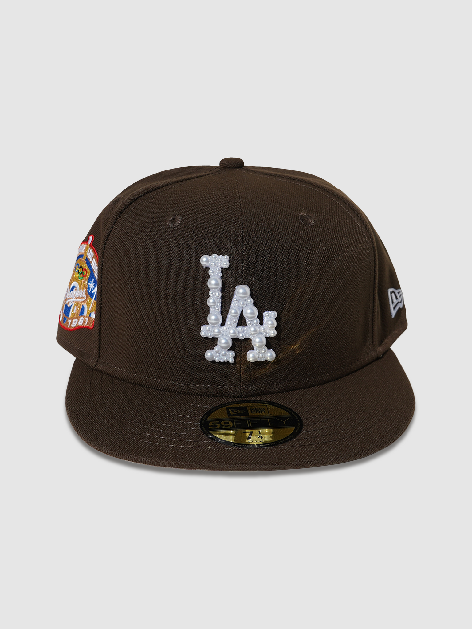 Los Angeles Pearl Fitted (Brown)