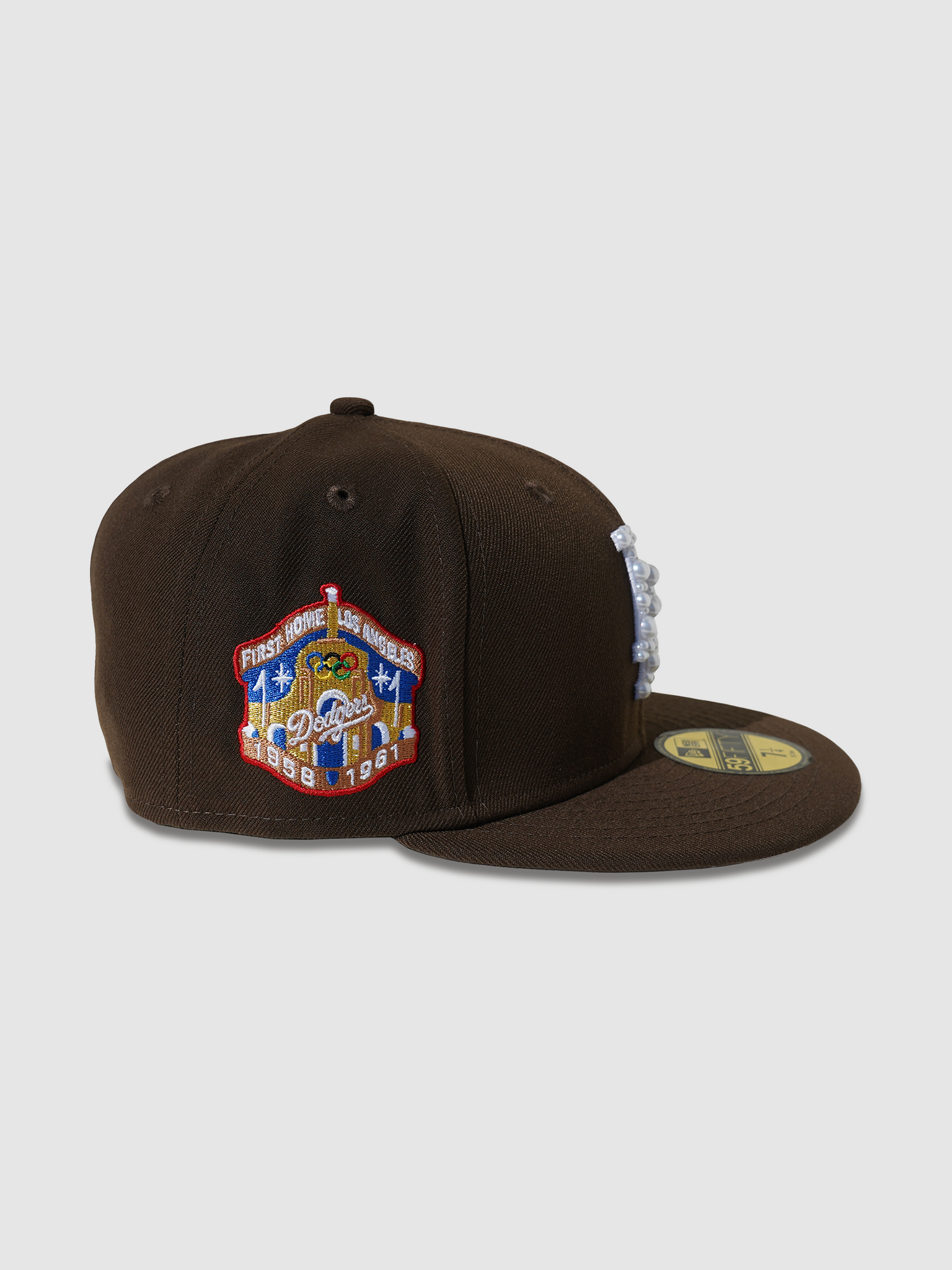 Los Angeles Pearl Fitted (Brown)