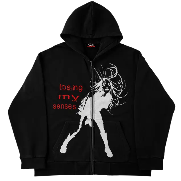 Losing My Senses Zip Up