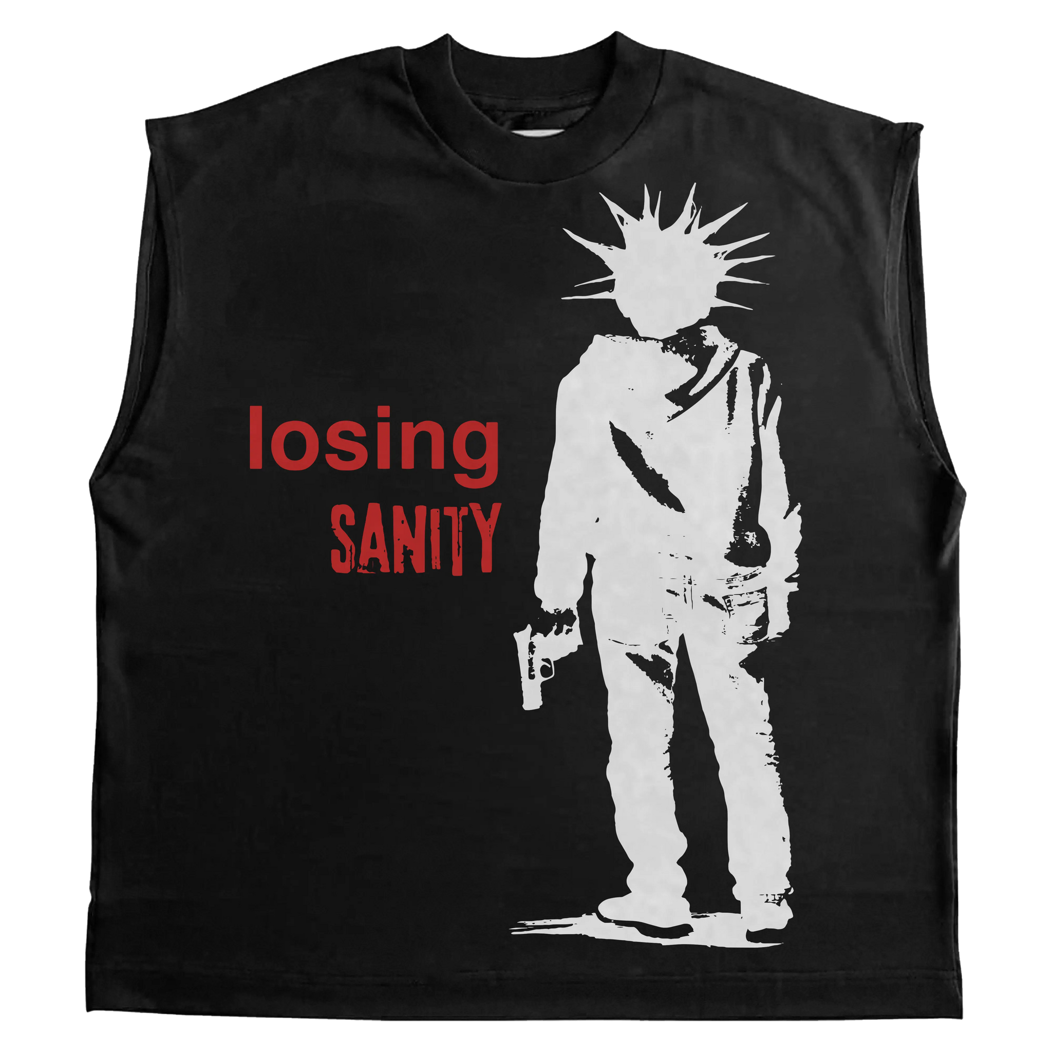 Losing Sanity Sleeveless Tee