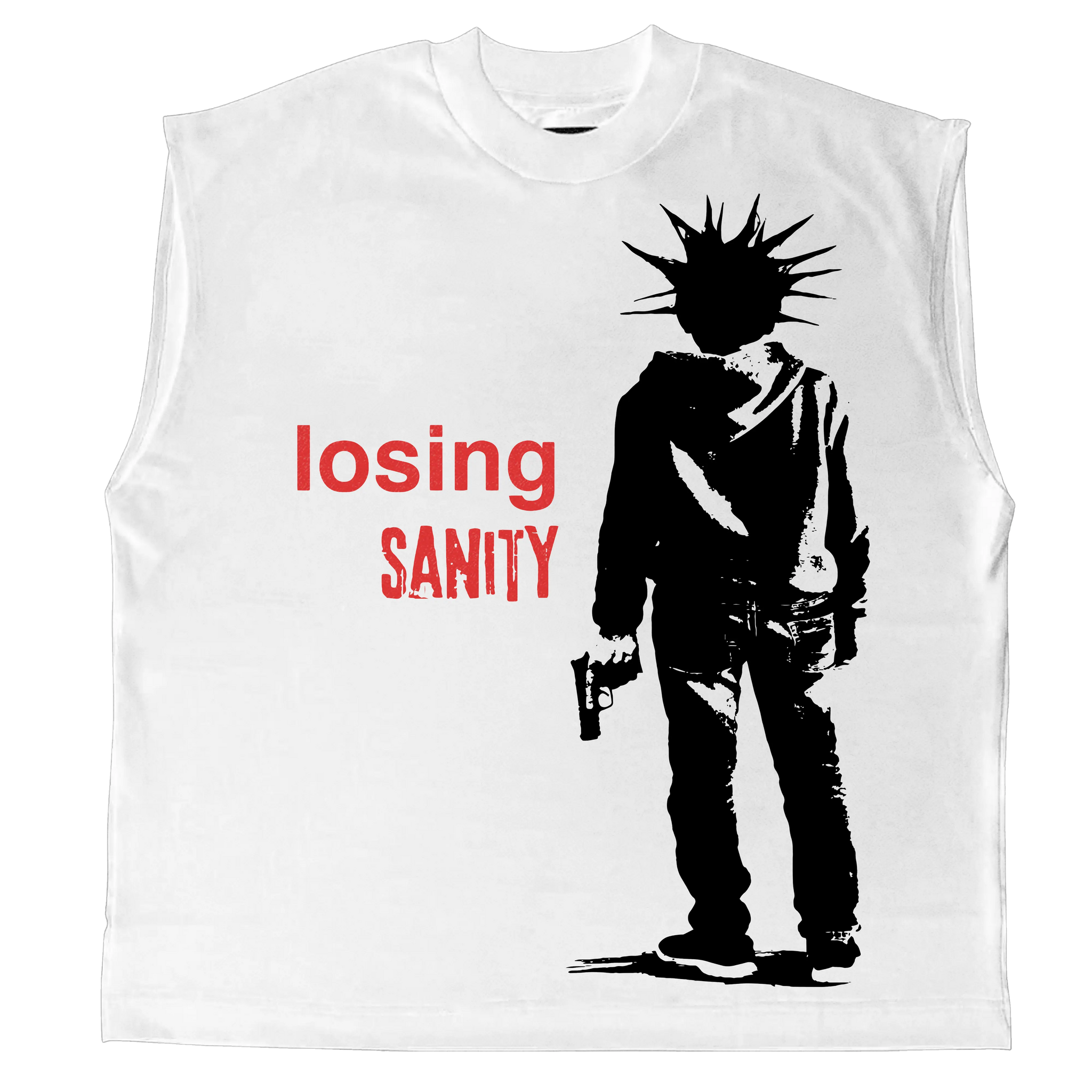 Losing Sanity Sleeveless Tee