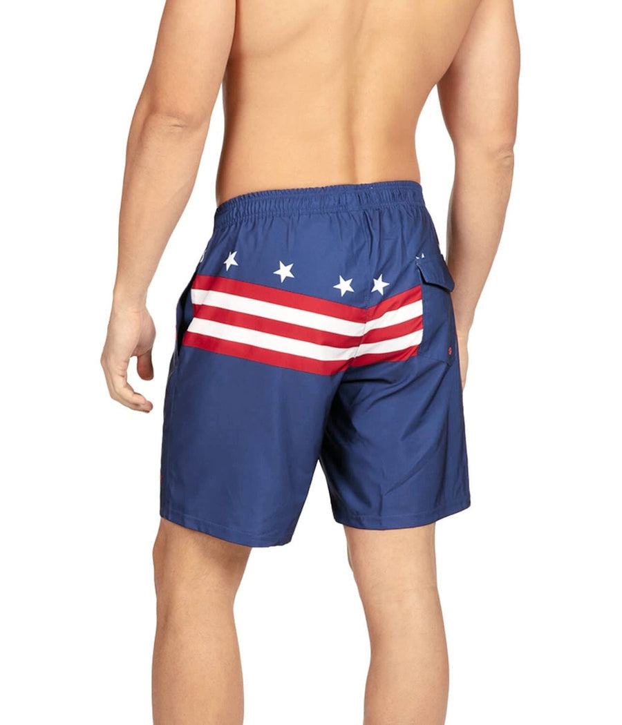 Old Glory Stretch Swim Trunks