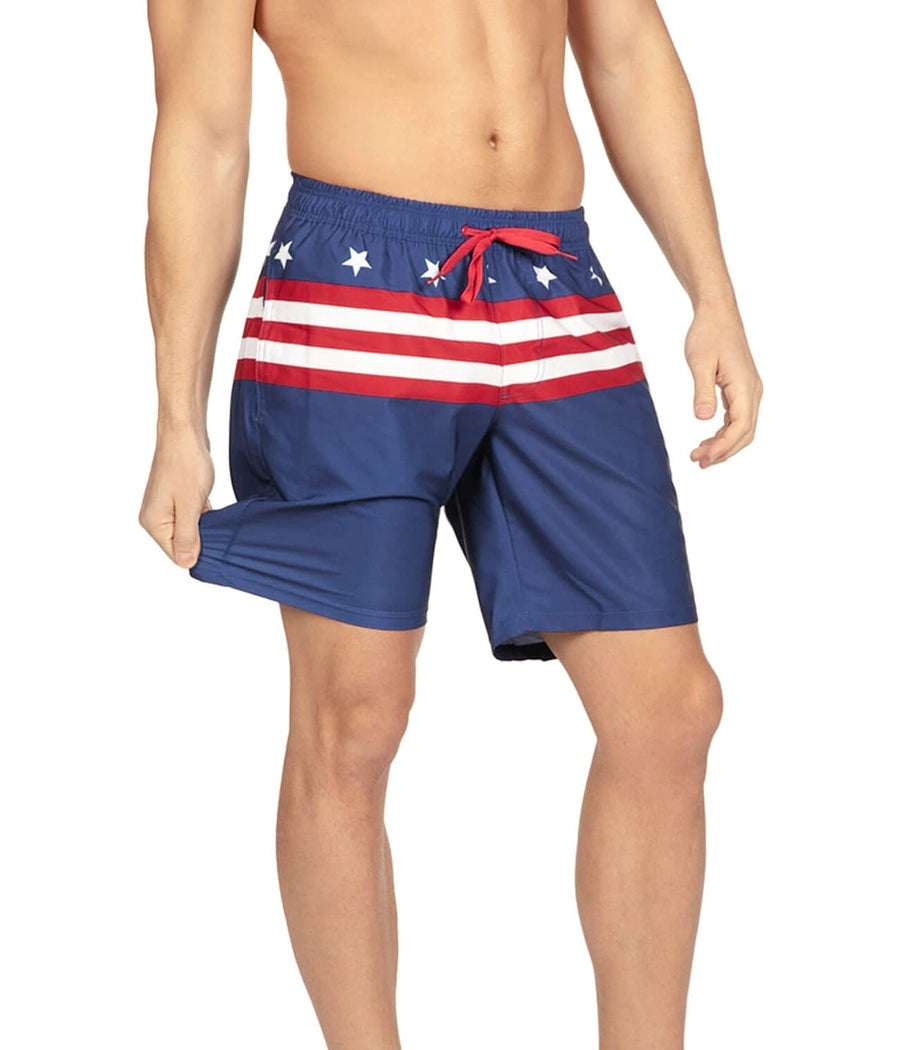 Old Glory Stretch Swim Trunks