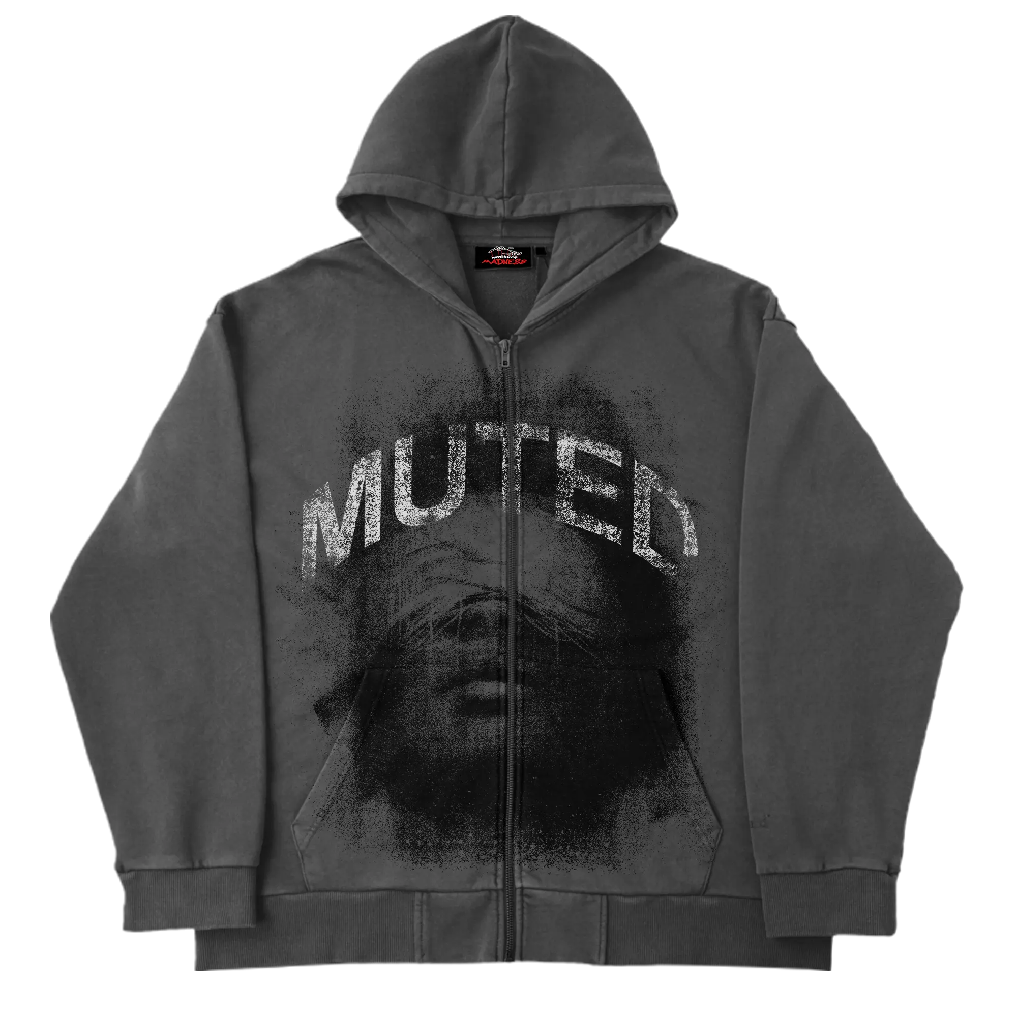 Muted Zip Up