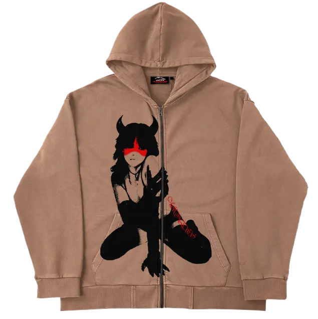 Naughty She Devil Zip Up