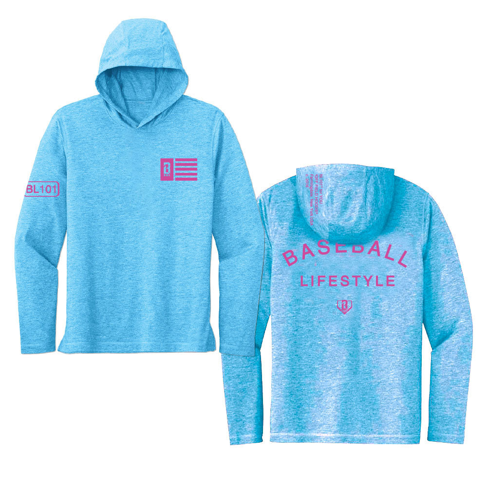 Off-Field Youth Hoodie - Cotton Candy