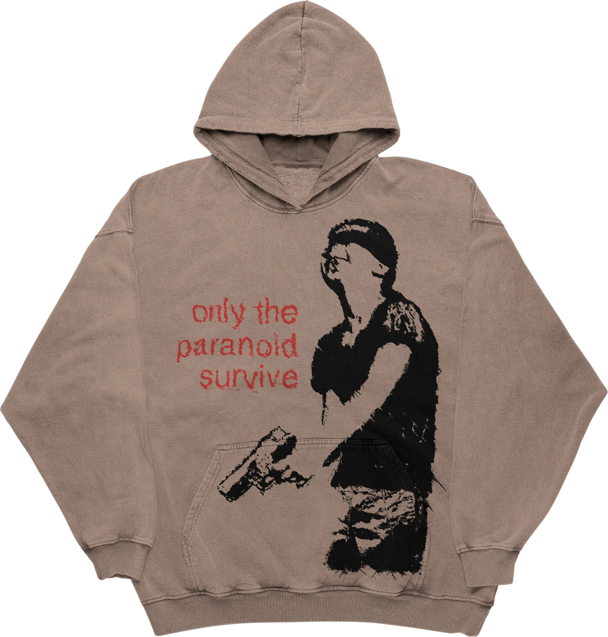 Only The Paranoid Survive Hoodie