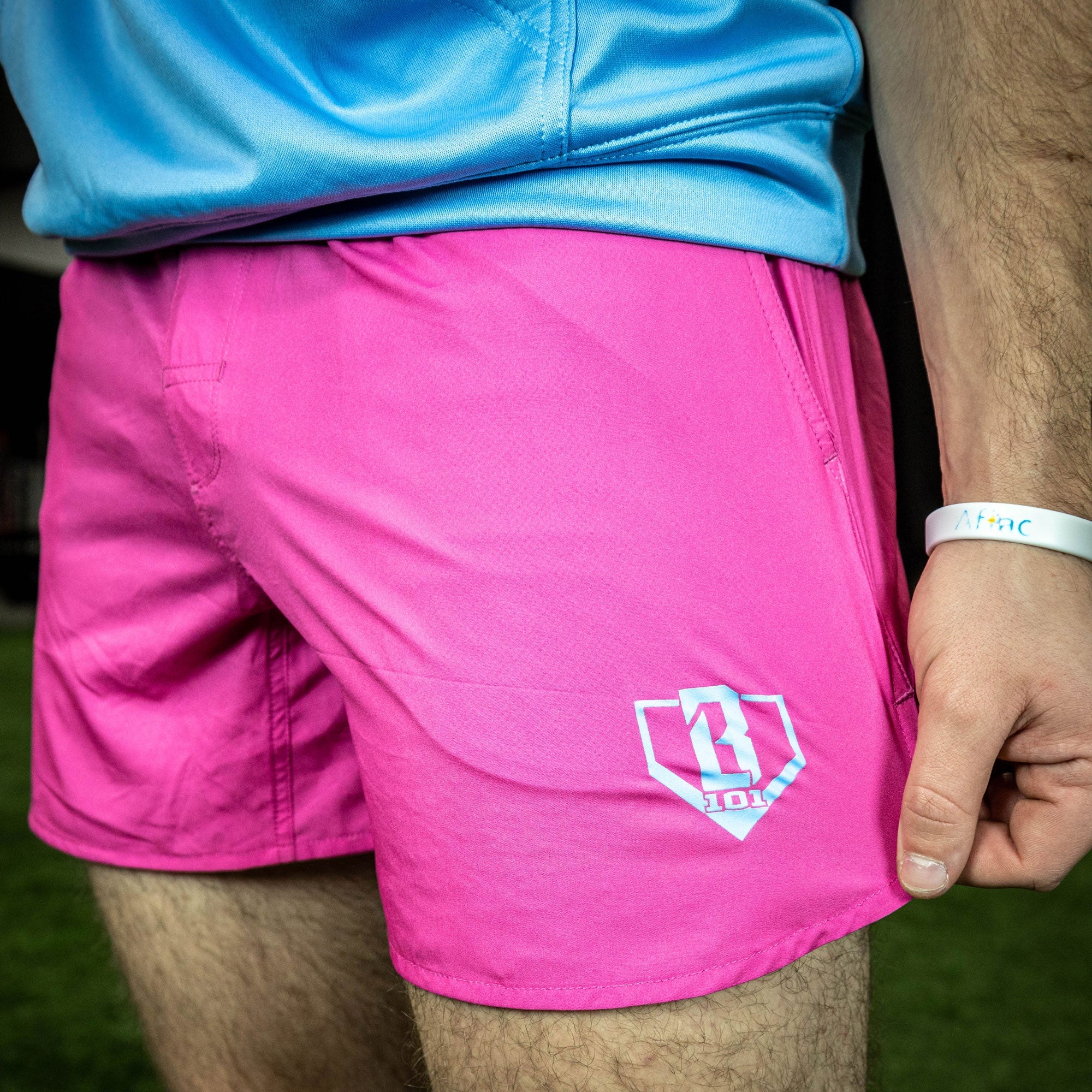 Pro Series Youth Shorts with Liner - Pink