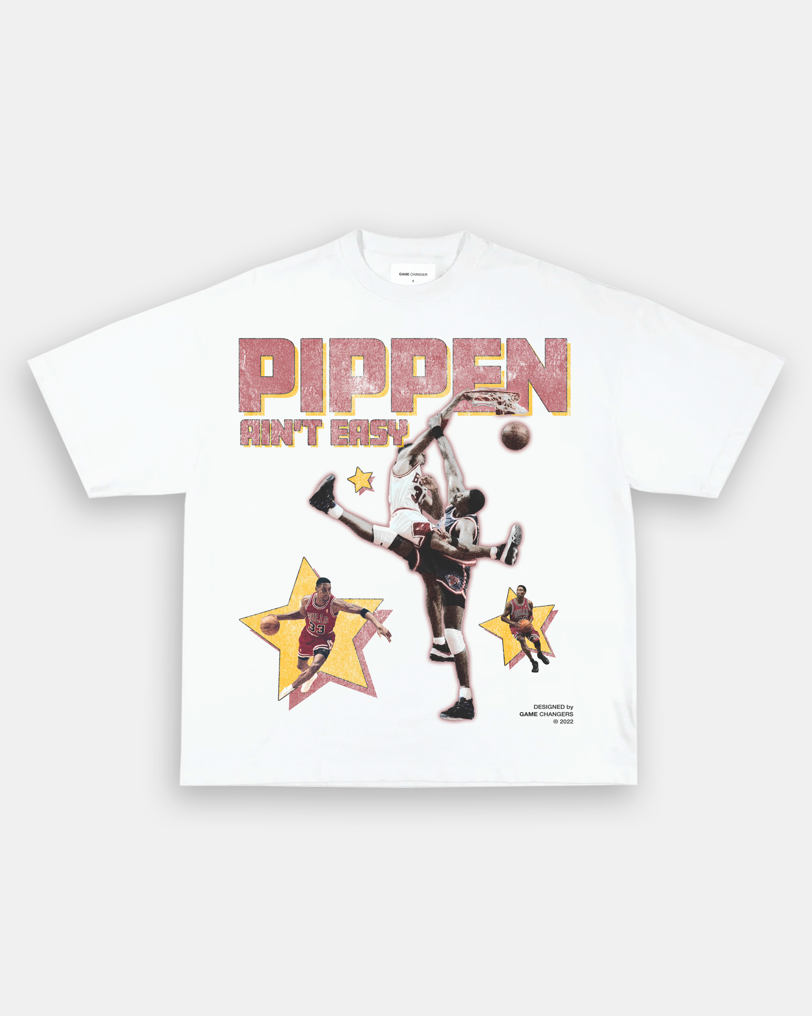 PIPPEN AINT EASY TEE - [V4]