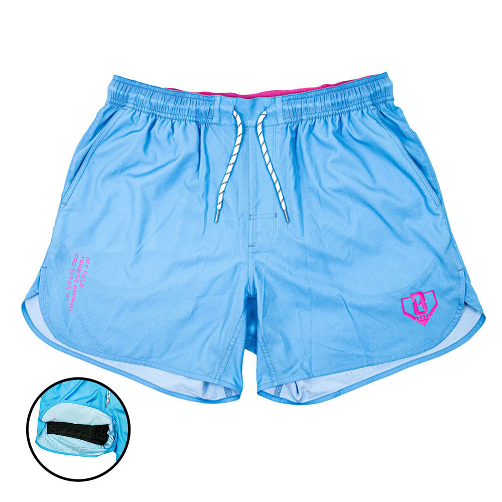 Pro Series Youth Shorts with Liner - Blue