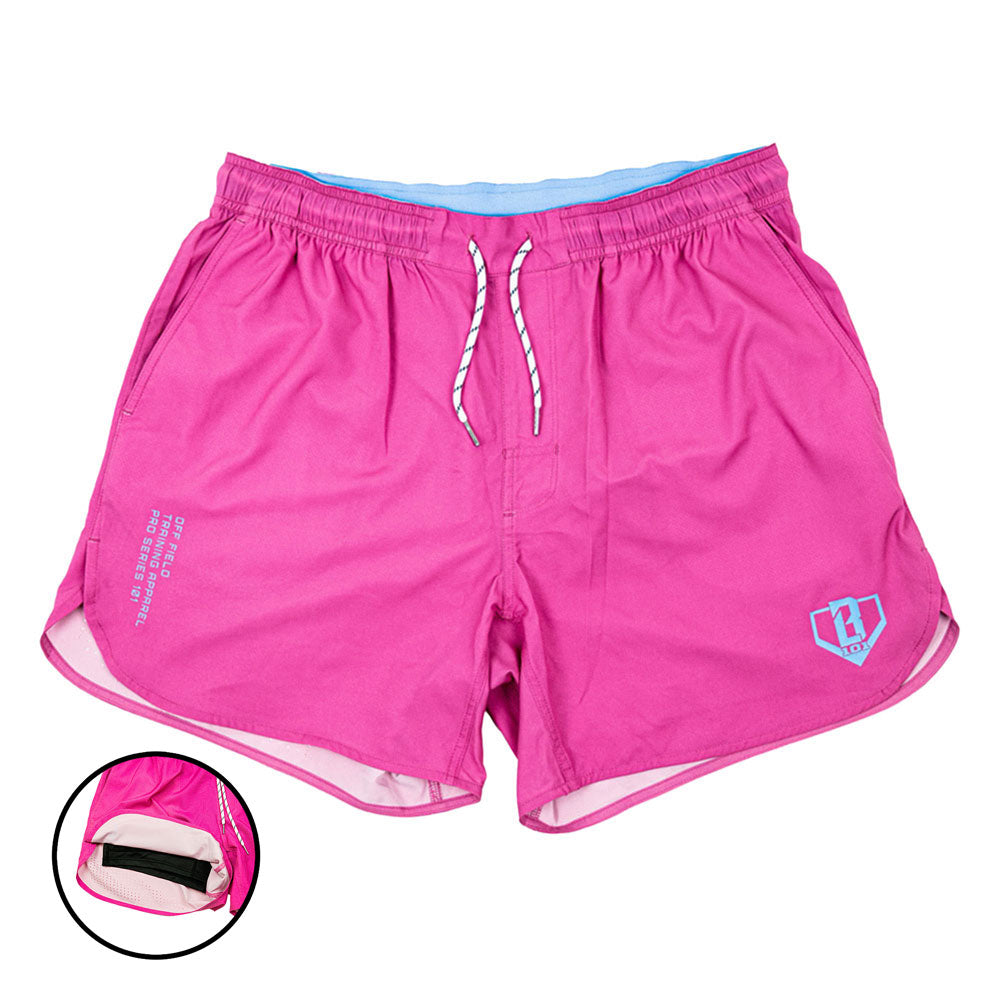 Pro Series Shorts with Liner - Pink