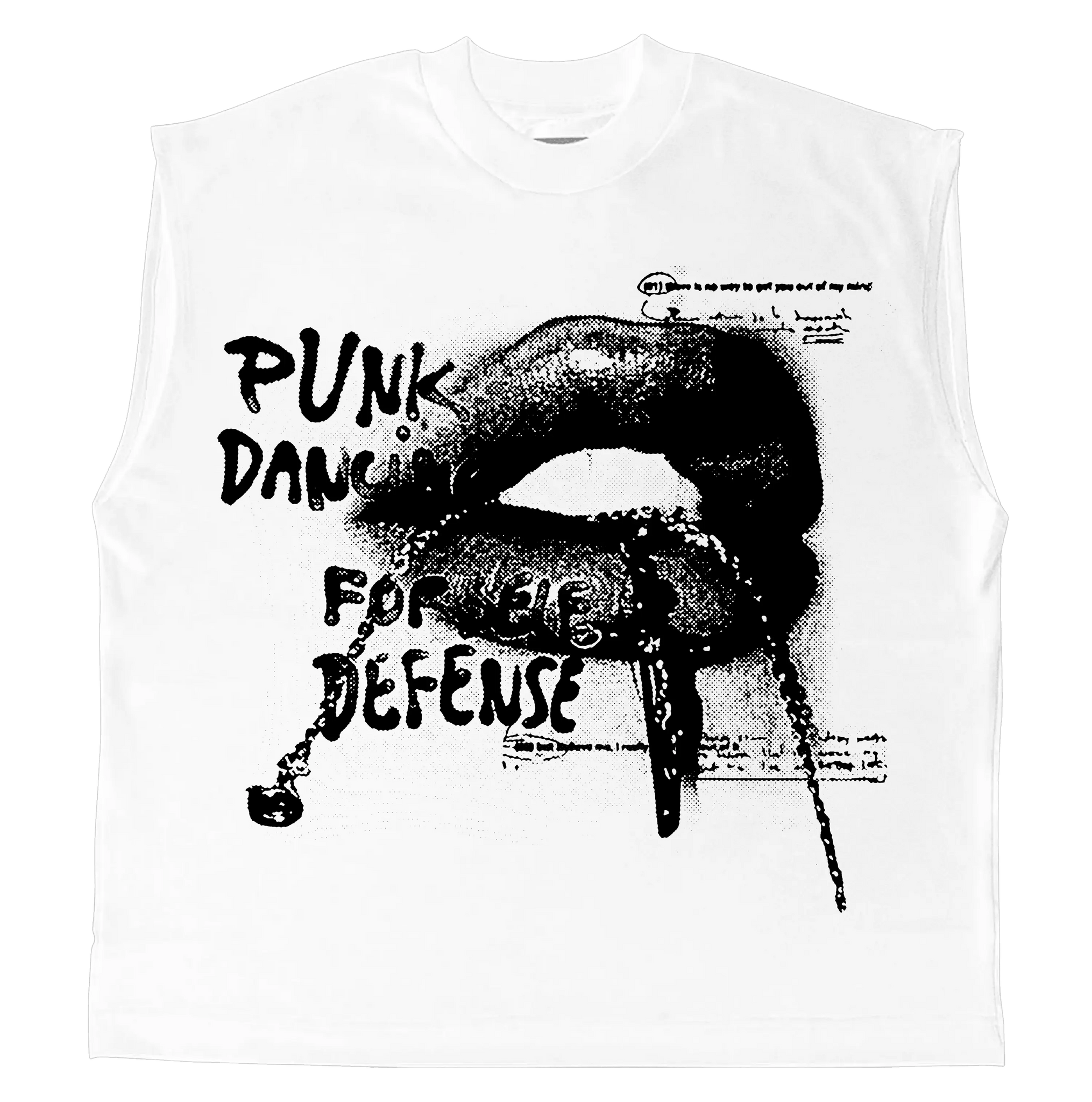 Punk Lips Sleeveless Tee