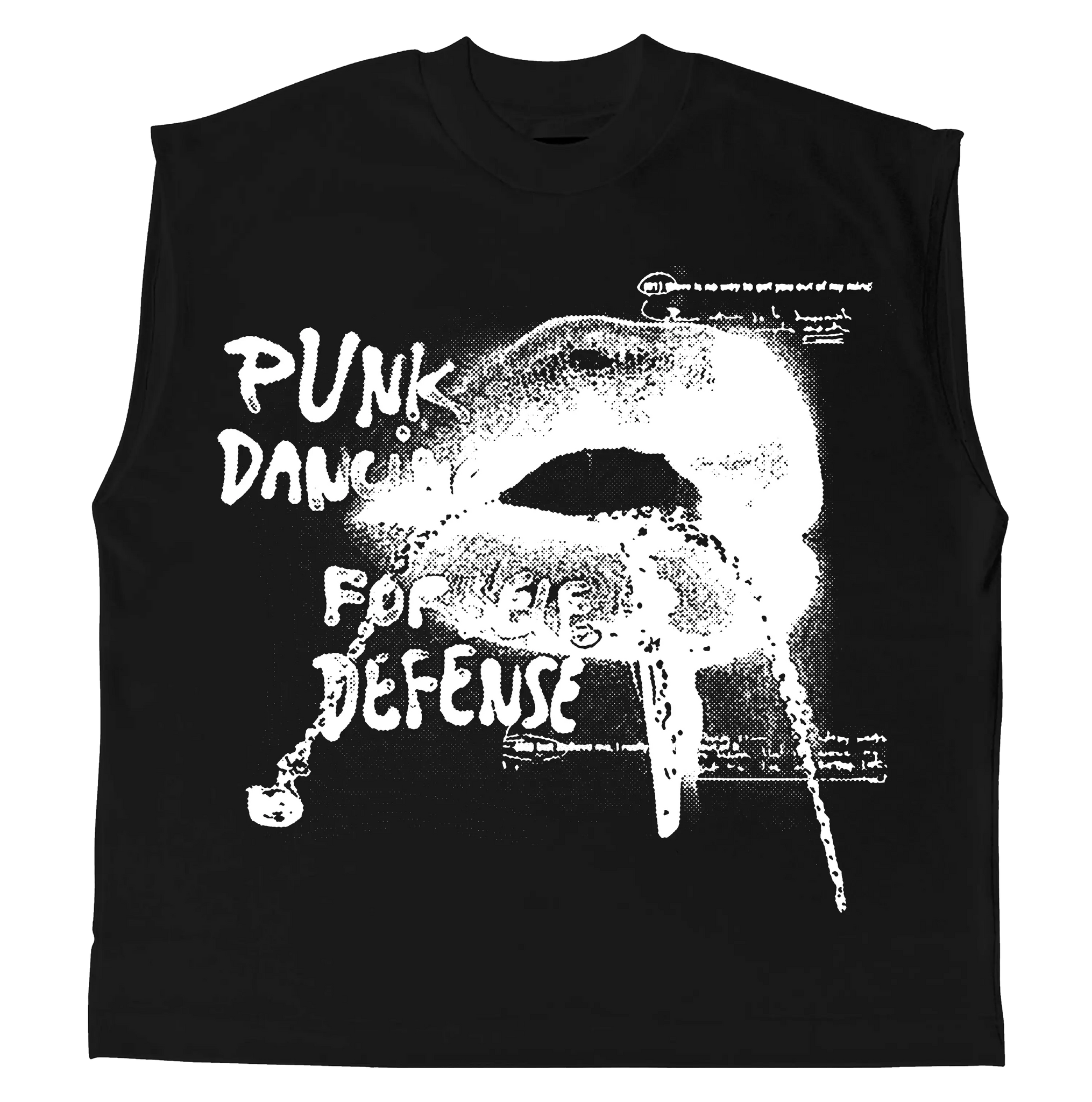 Punk Lips Sleeveless Tee