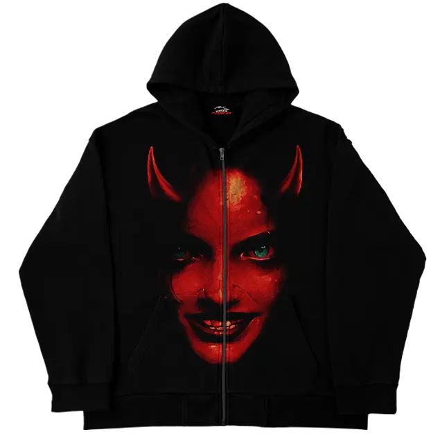 Red Queen Zip Up