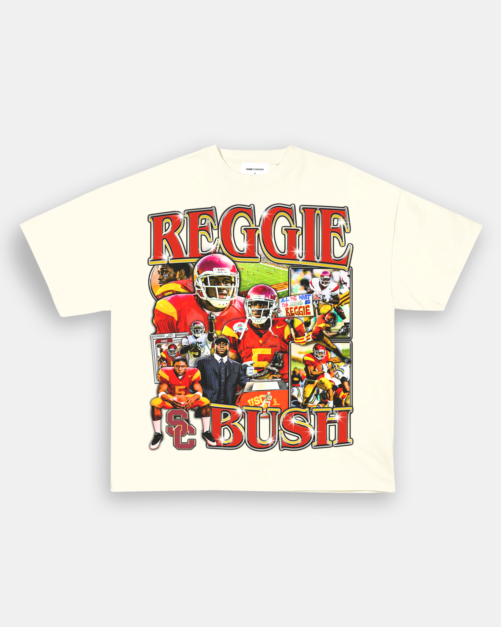 REGGIE BUSH USC TEE