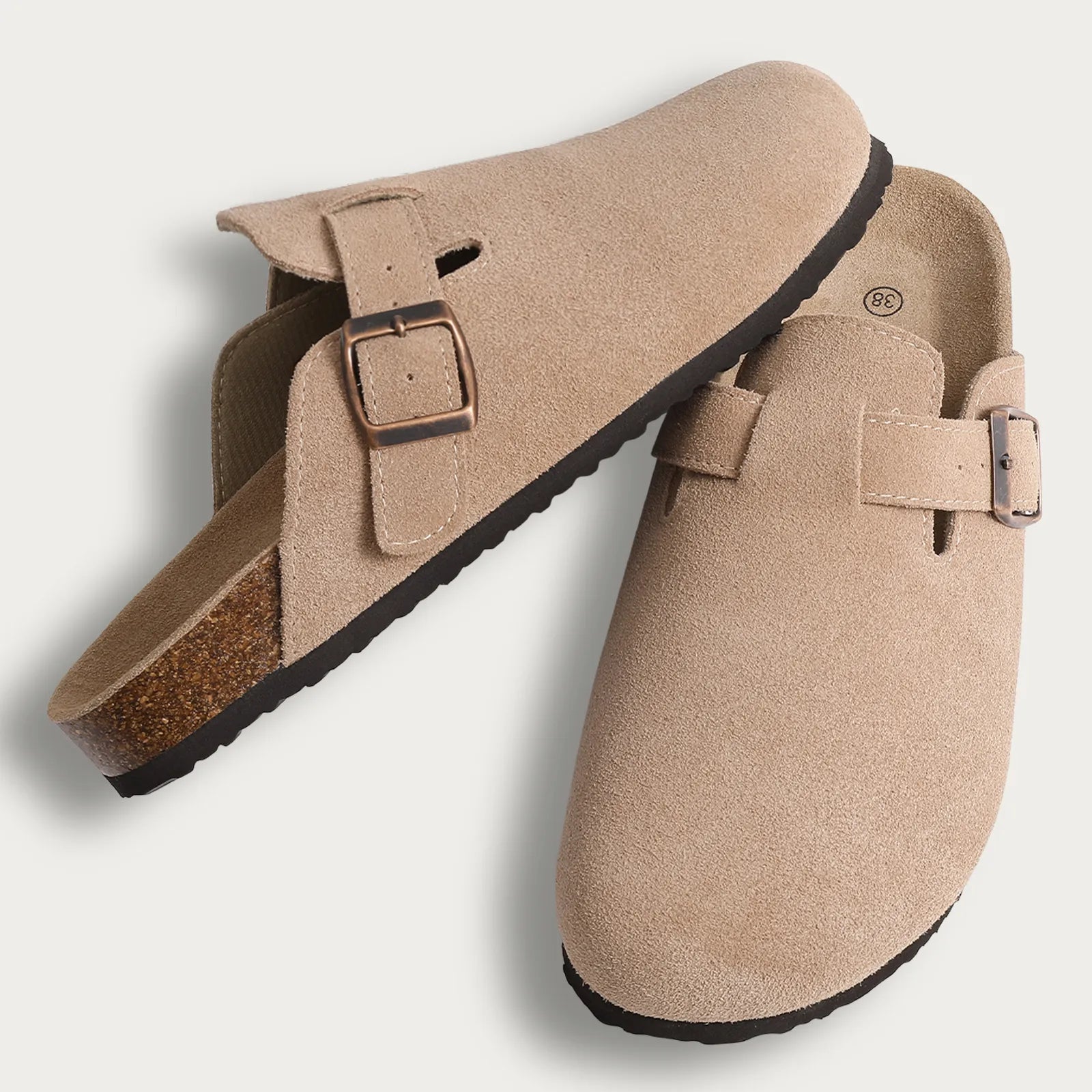 Old Money Suede Clogs