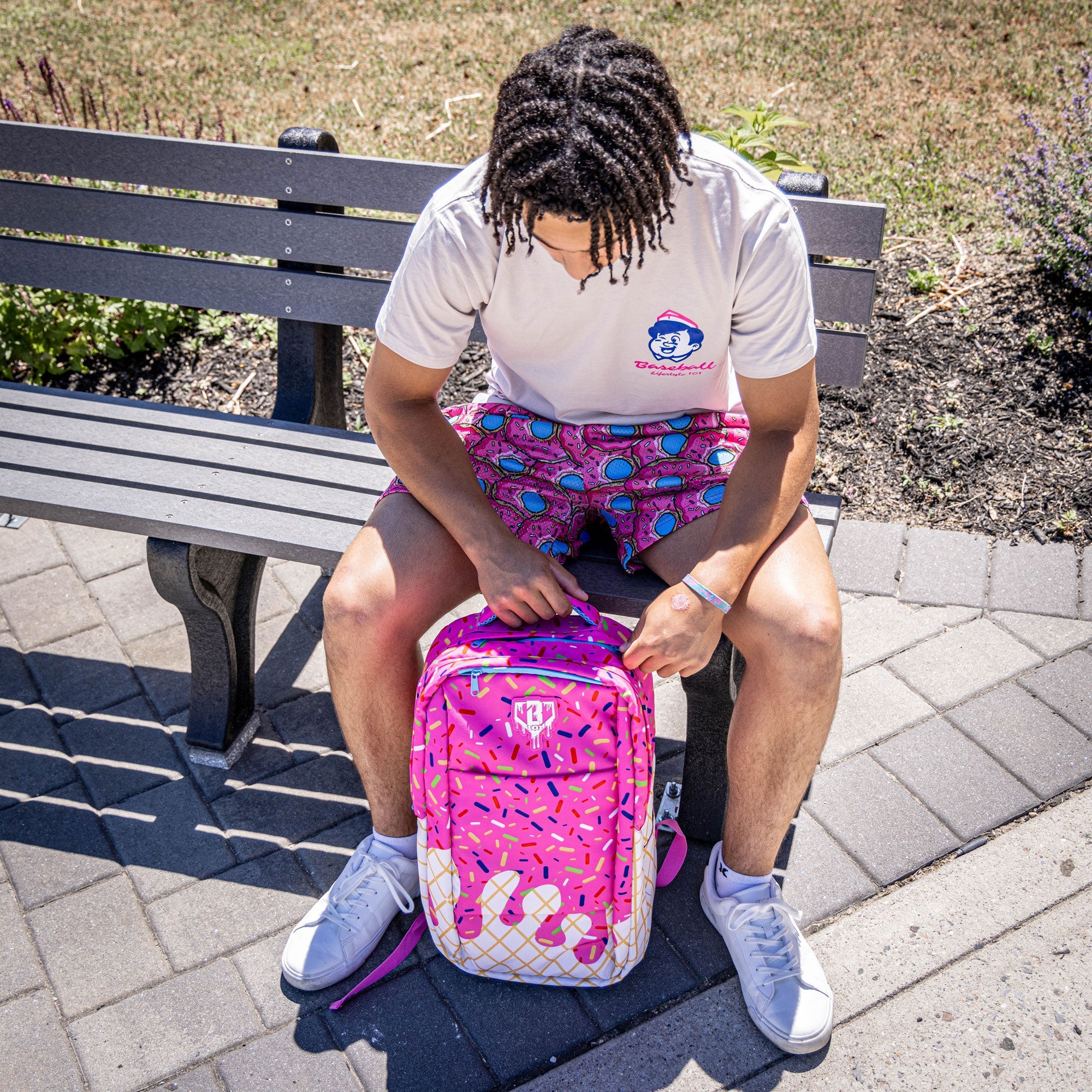 Ice Cream Backpack - Strawberry