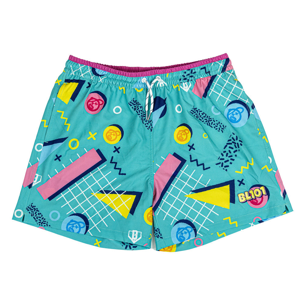 Retro Youth Swim Trunks