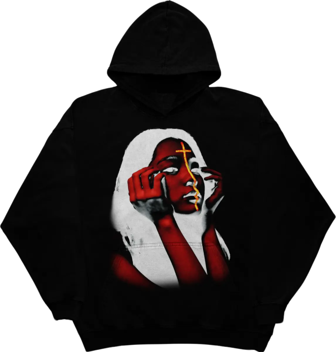 Red Cross Hoodie