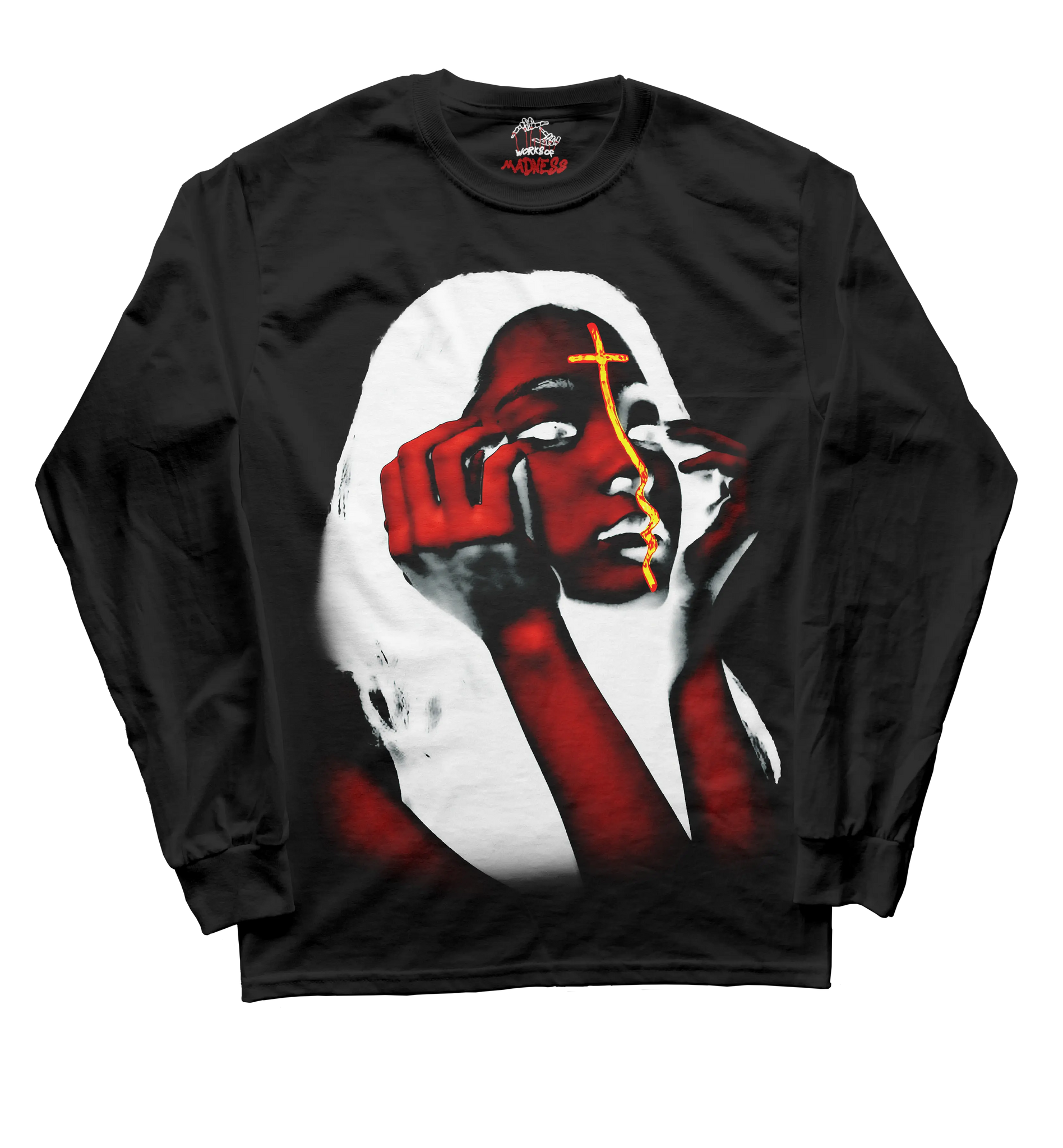 Red Cross long Sleeve Tee