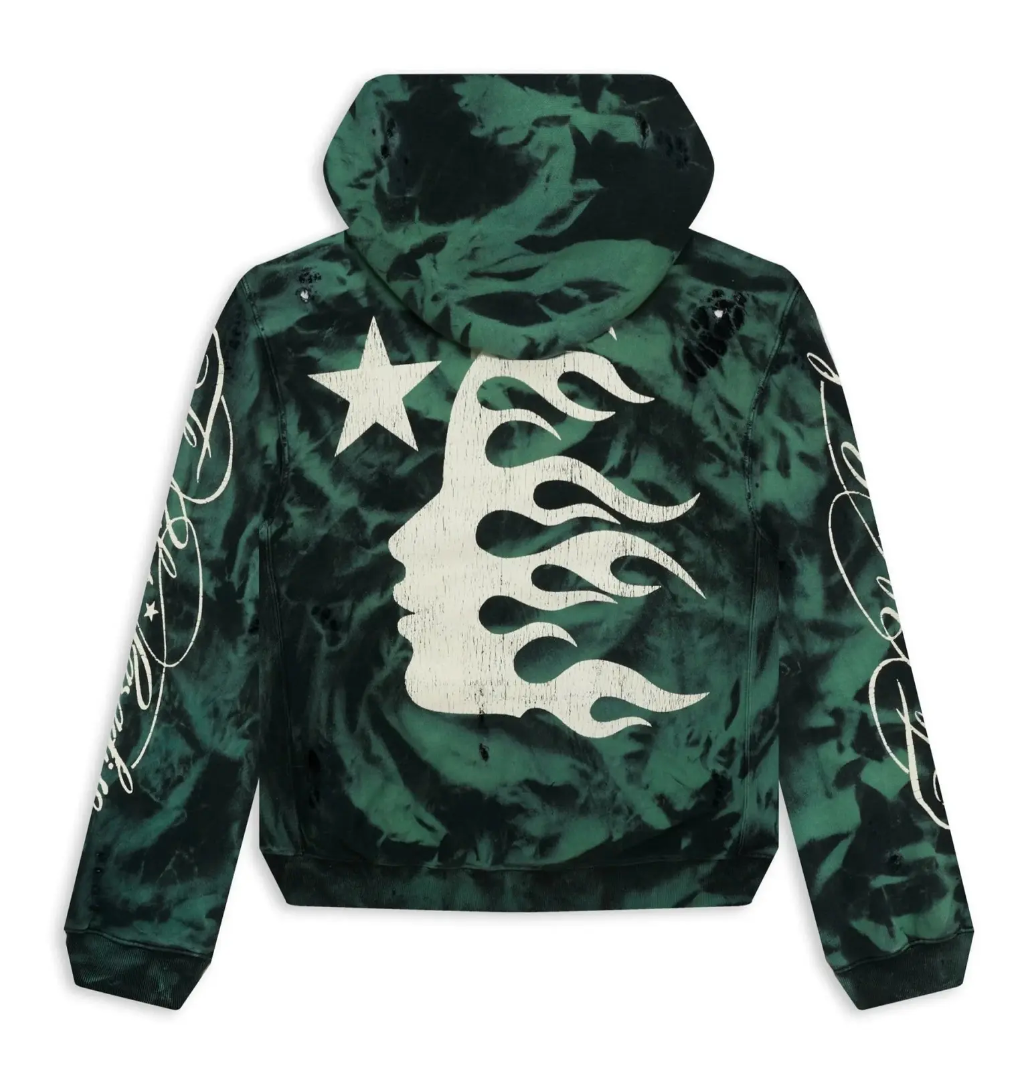 Green Lava No Guts Hoodie