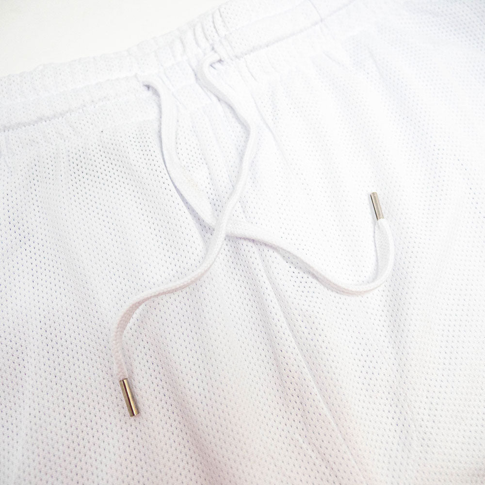 Baseball Seams Shorts - White