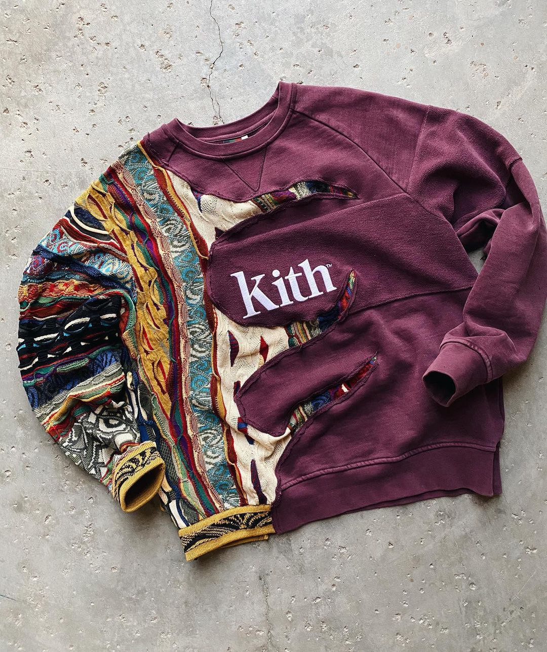 Reworked Kith Sweatshirt